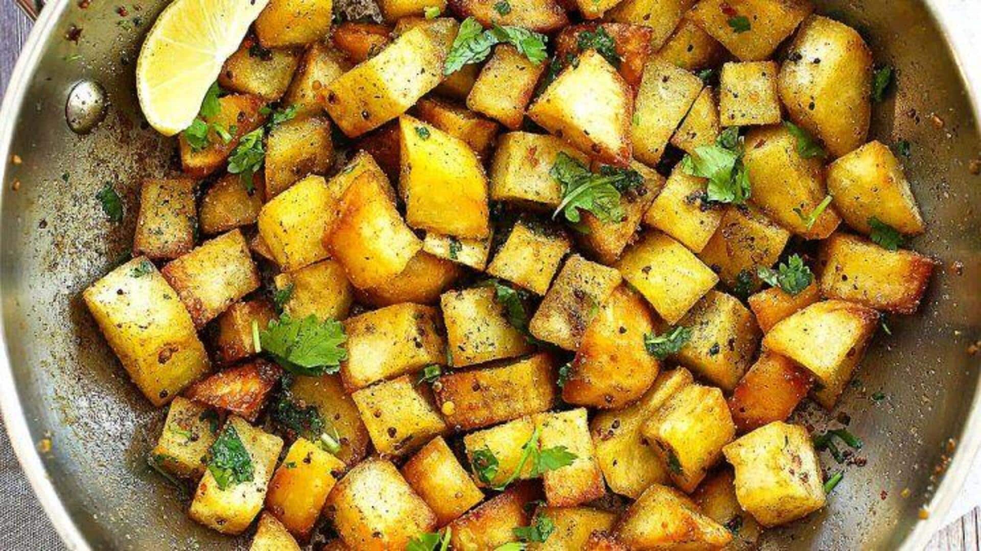 มันฝรั่งผักชีรสจัดจ้านที่คุณต้องลอง