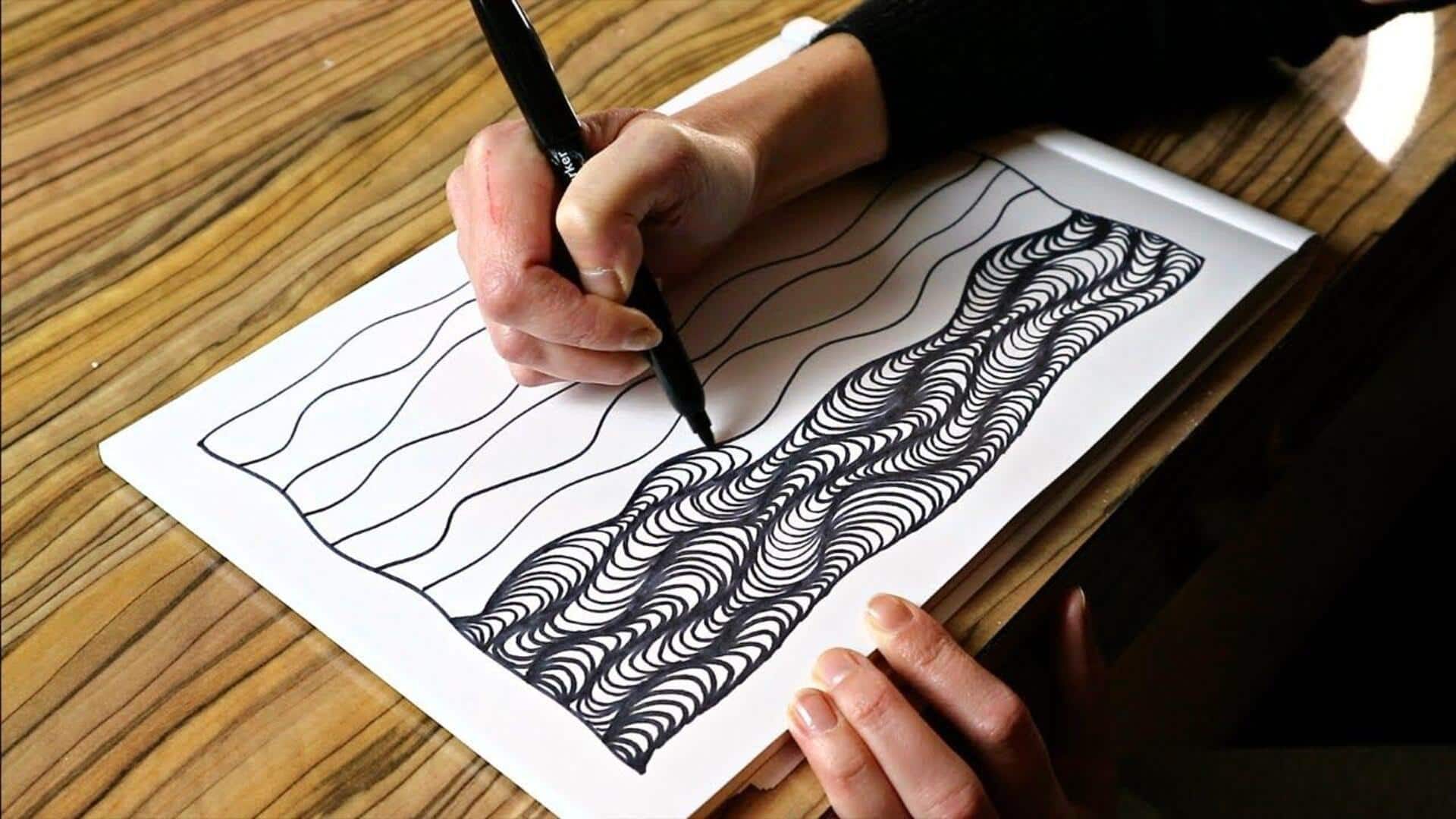 5 วิธีลดความเครียดด้วยการวาดภาพสร้างสติ