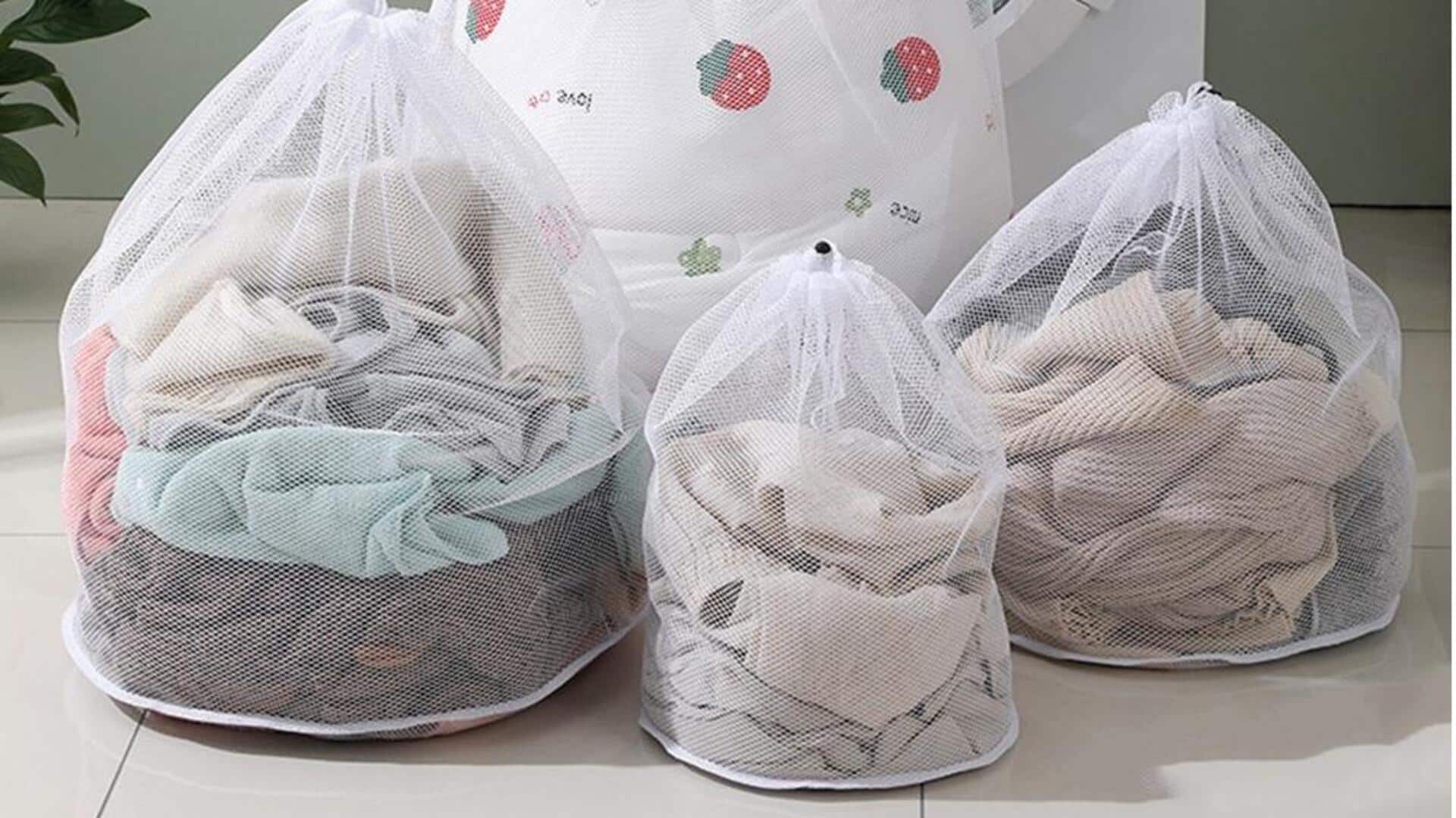 เคล็ดลับการซักผ้าให้สะดวกด้วยถุงตาข่าย