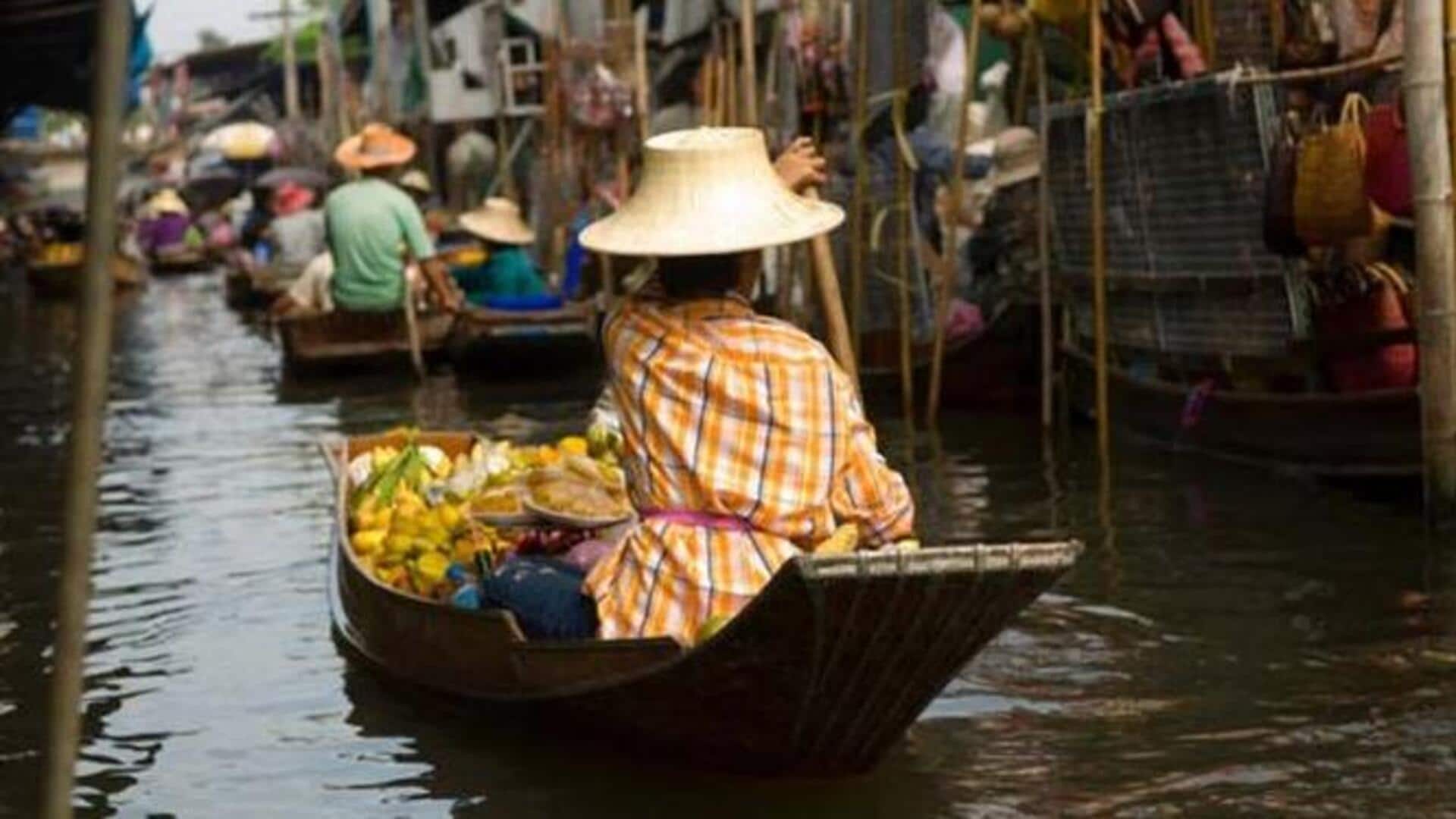 ตลาดน้ำในกรุงเทพฯ ที่มีเอกลักษณ์เฉพาะตัว ตลาดน้ำในกรุงเทพฯ ที่มีเอกลักษณ์เฉพาะตัว