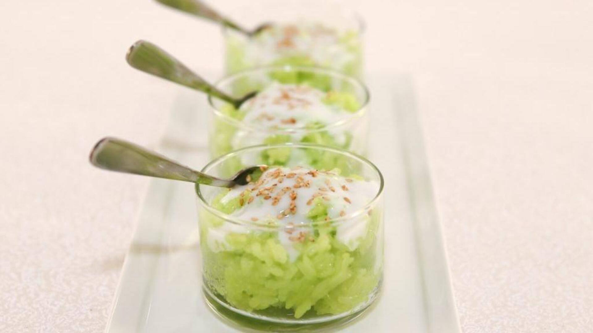 ขนมข้าวเหนียวใบเตยหอม ทำง่าย อร่อยทุกคำ