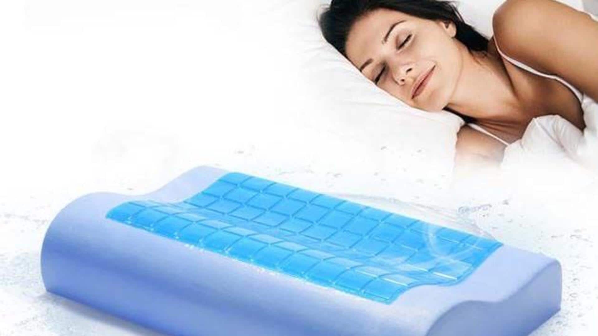 5 วิธีนอนหลับสบายด้วยหมอนเย็น