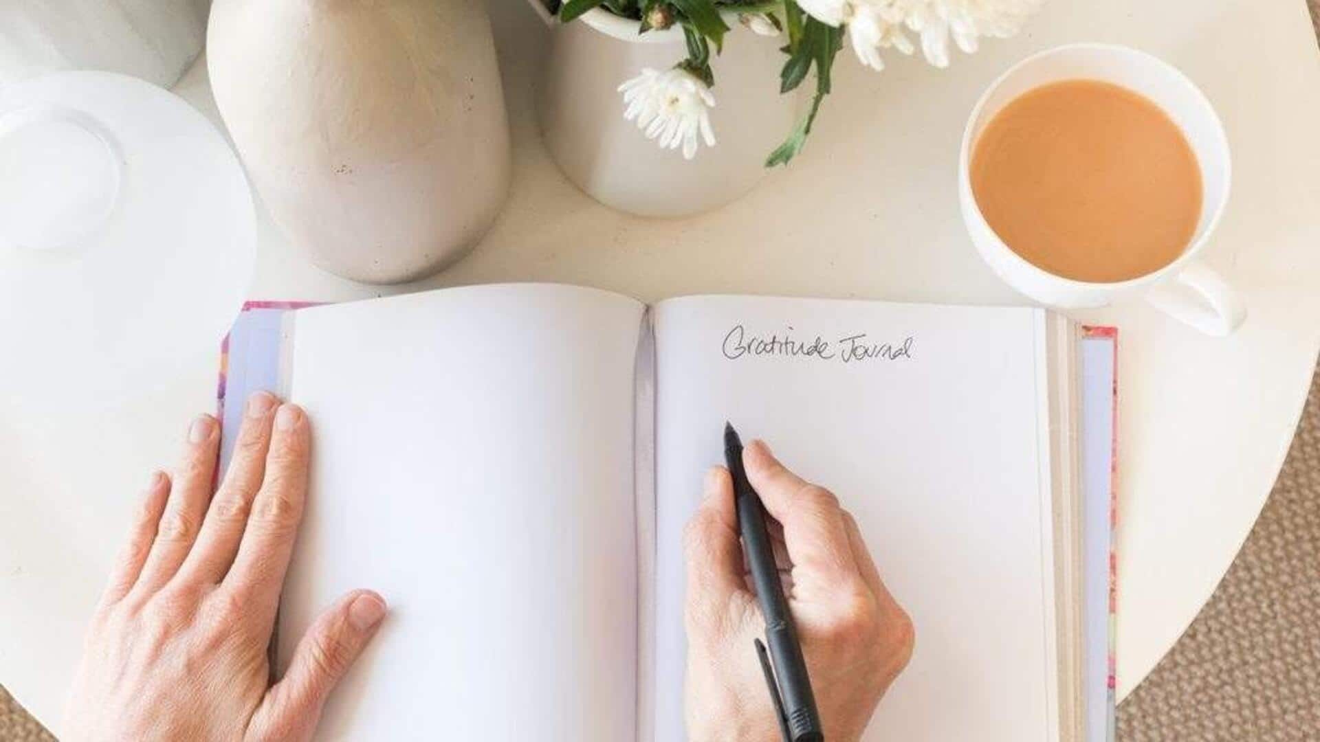 5 นิสัยประจำวันเพื่อฝึกบันทึกความขอบคุณ