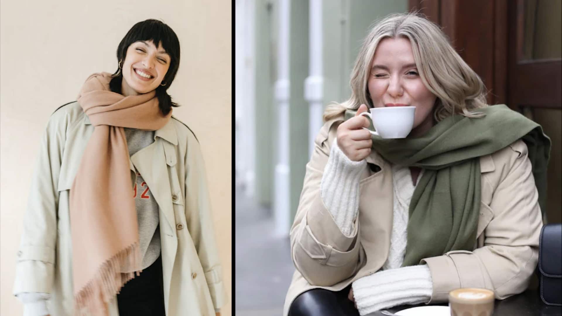 5 สไตล์ผ้าพันคอที่แมทช์กับเสื้อโค้ทฤดูหนาว