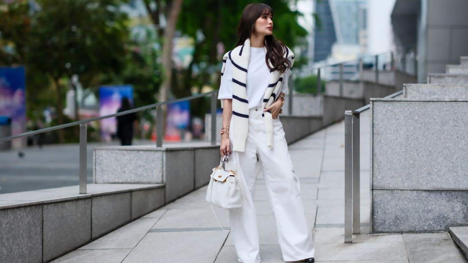 5 ลุคแฟชั่นที่เข้ากับกางเกงพาลาซโซ่และเสื้อช็อกได้อย่างลงตัว