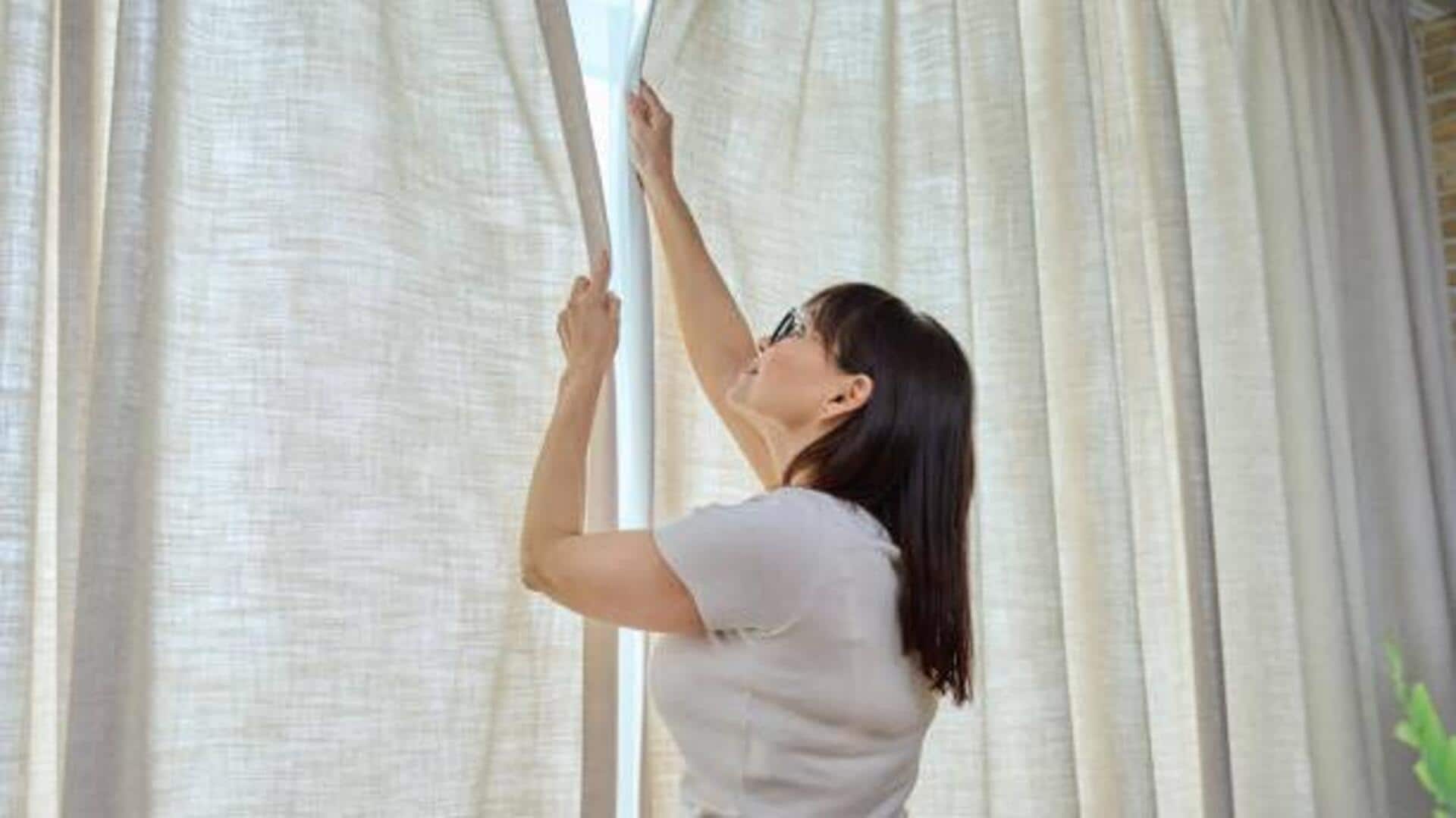 ปรับผ้าม่านเพื่อควบคุมอุณหภูมิในบ้านอย่างชาญฉลาด