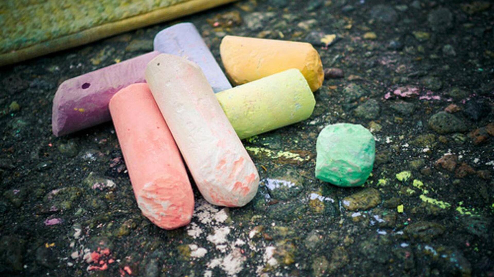 ไอเดียรีไซเคิลชอล์คเหลือใช้ให้เกิดประโยชน์ในบ้าน