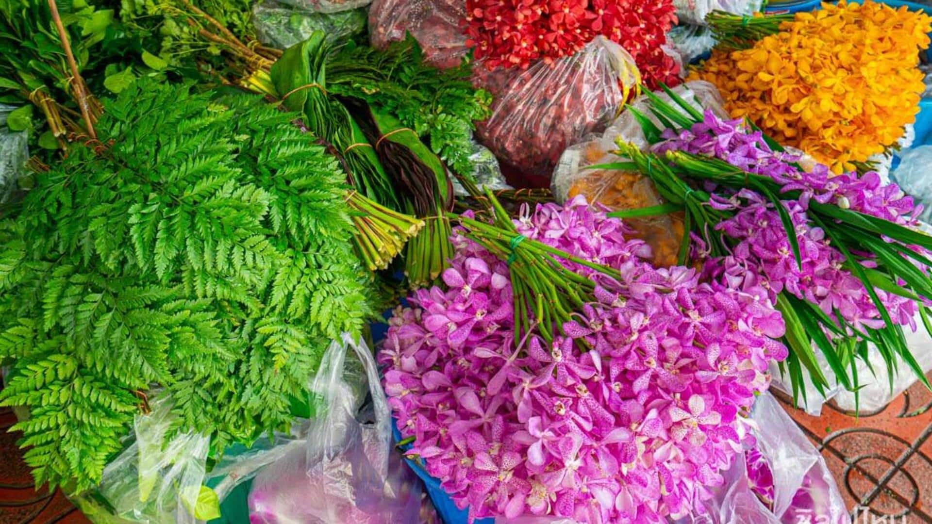 ตลาดดอกไม้สีสันสดใสในกรุงเทพฯ ที่ไม่ควรพลาด ตลาดดอกไม้สีสันสดใสในกรุงเทพฯ ที่ไม่ควรพลาด