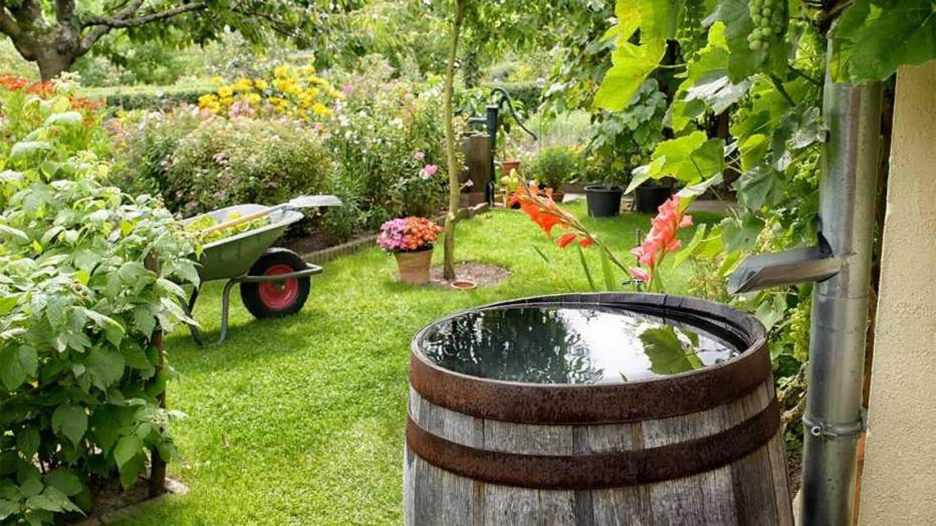 ประหยัดน้ำง่ายๆ ด้วยการใช้ถังน้ำ