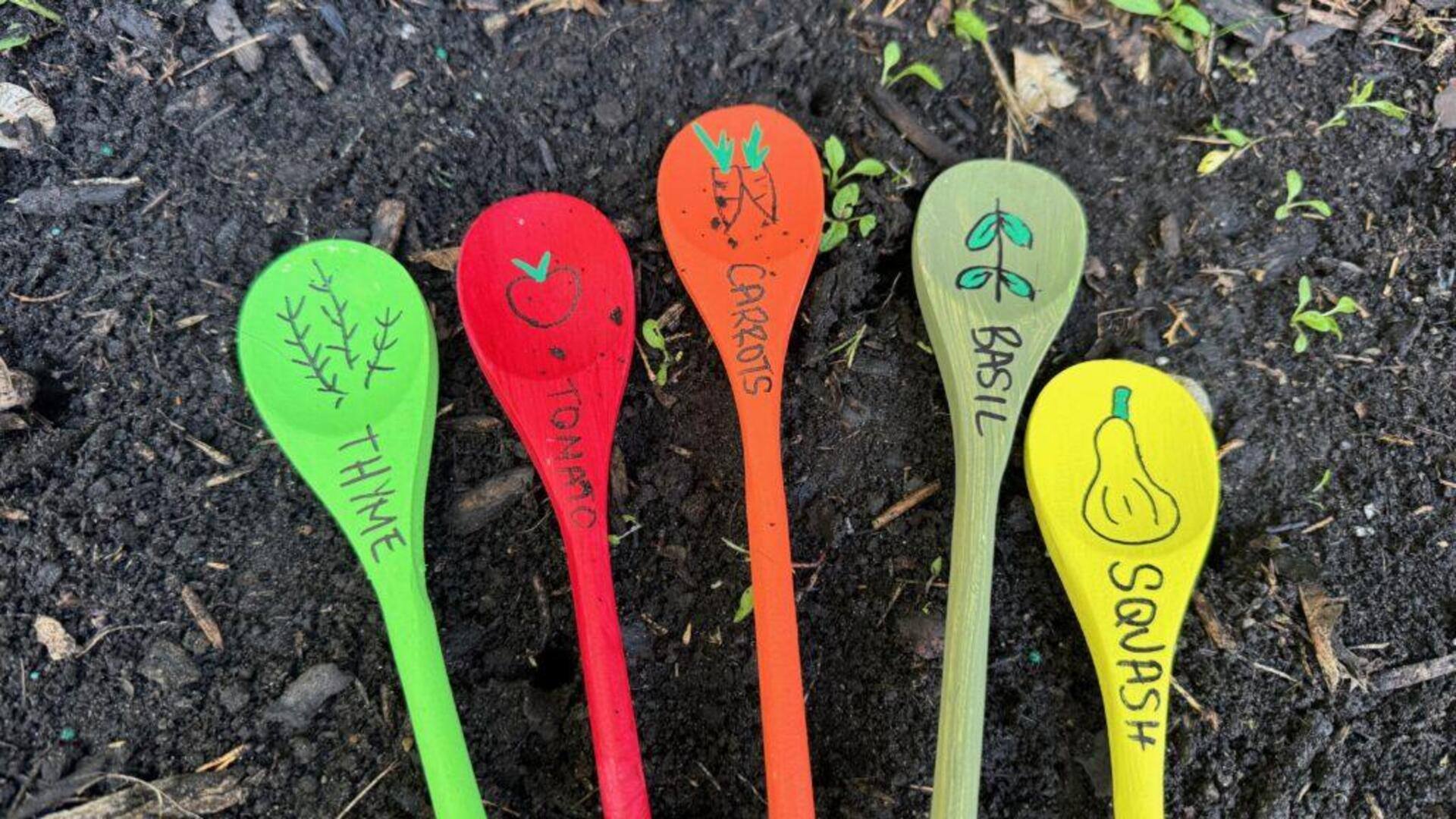 จากช้อนพลาสติกสู่ป้ายสวนรักษ์โลกสุดครีเอทีฟ