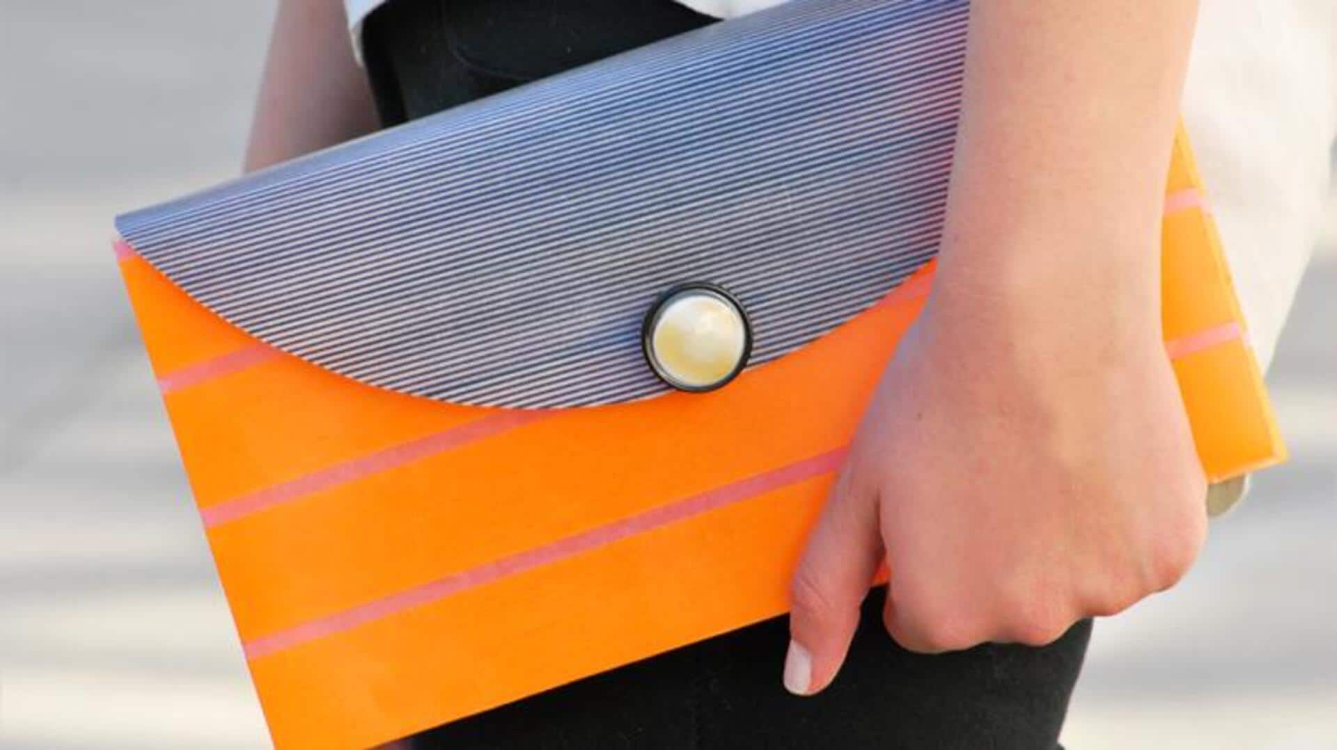 กระเป๋าวาชิเทป Diy: ประหยัดและมีสไตล์ กระเป๋าวาชิเทป Diy: ประหยัดและมีสไตล์