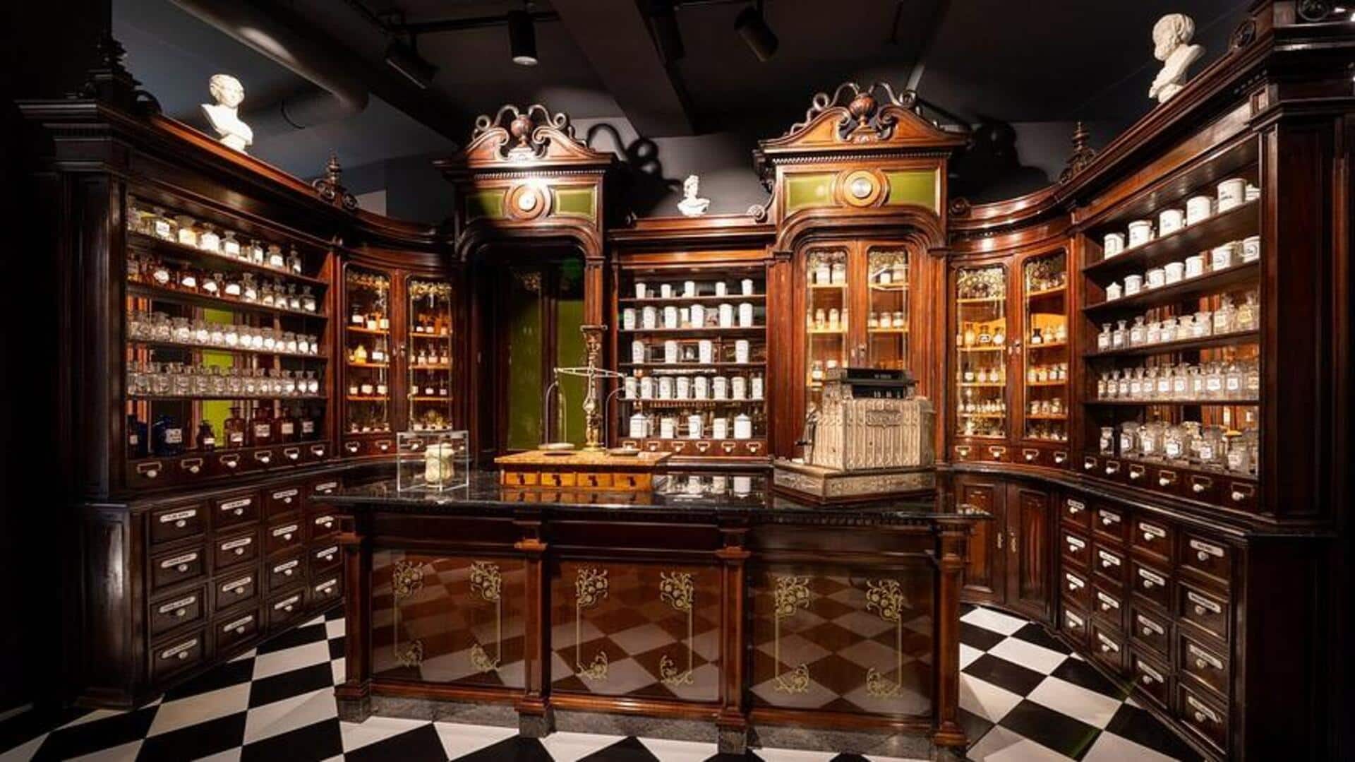 พิพิธภัณฑ์ร้านขายยาโบราณที่ควรค่าแก่การเยี่ยมชมในยุโรปกลาง