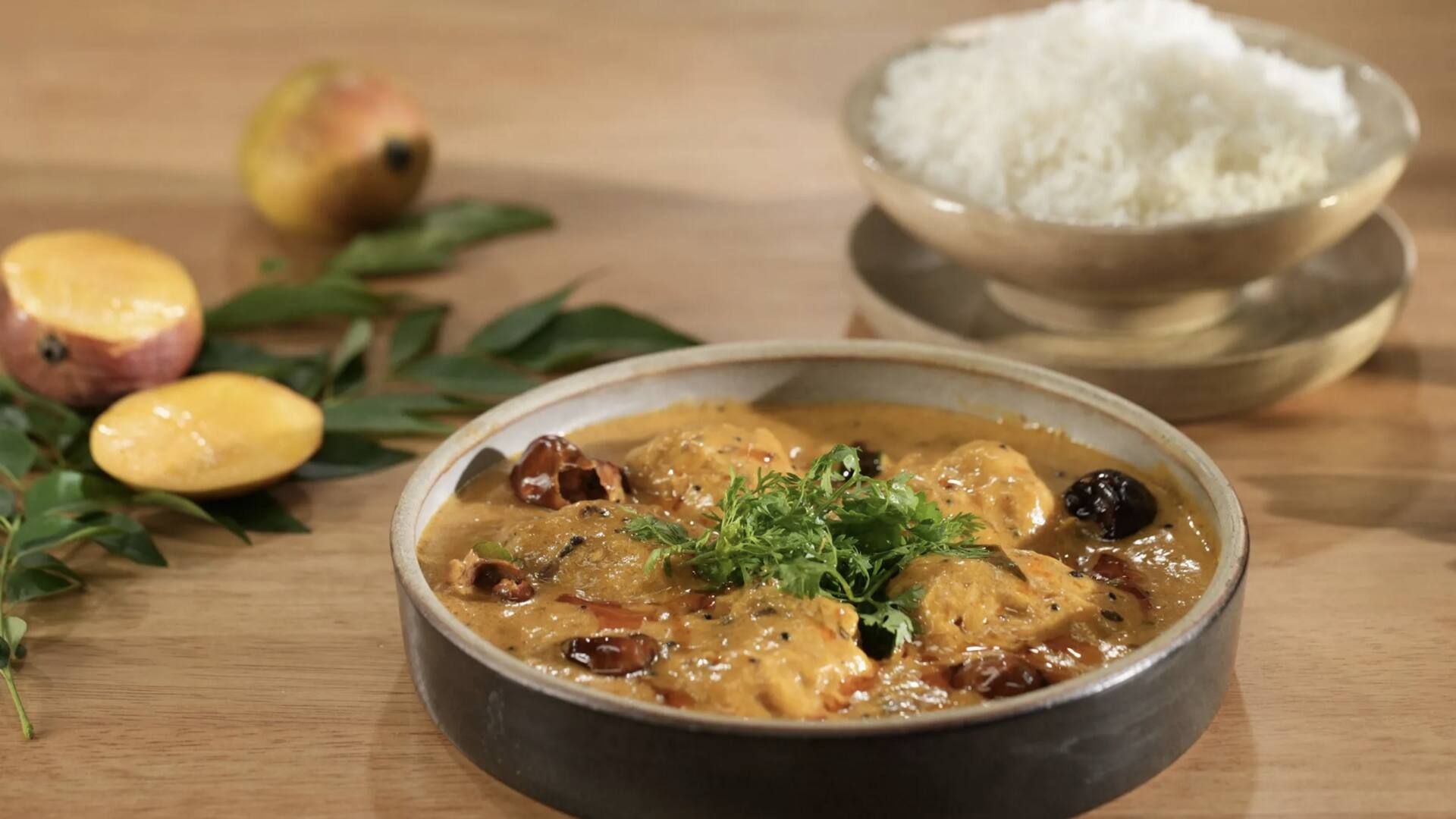 แกงมะม่วงขิงกับเมล็ดมัสตาร์ด: เมนูรสชาติแปลกใหม่ที่ต้องลอง