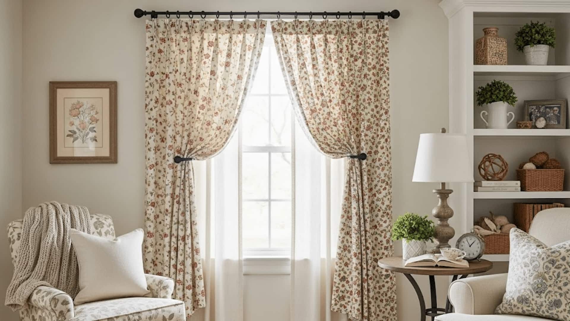 แปลงผ้าม่านเก่าเป็นผ้าปูโต๊ะสุดเก๋