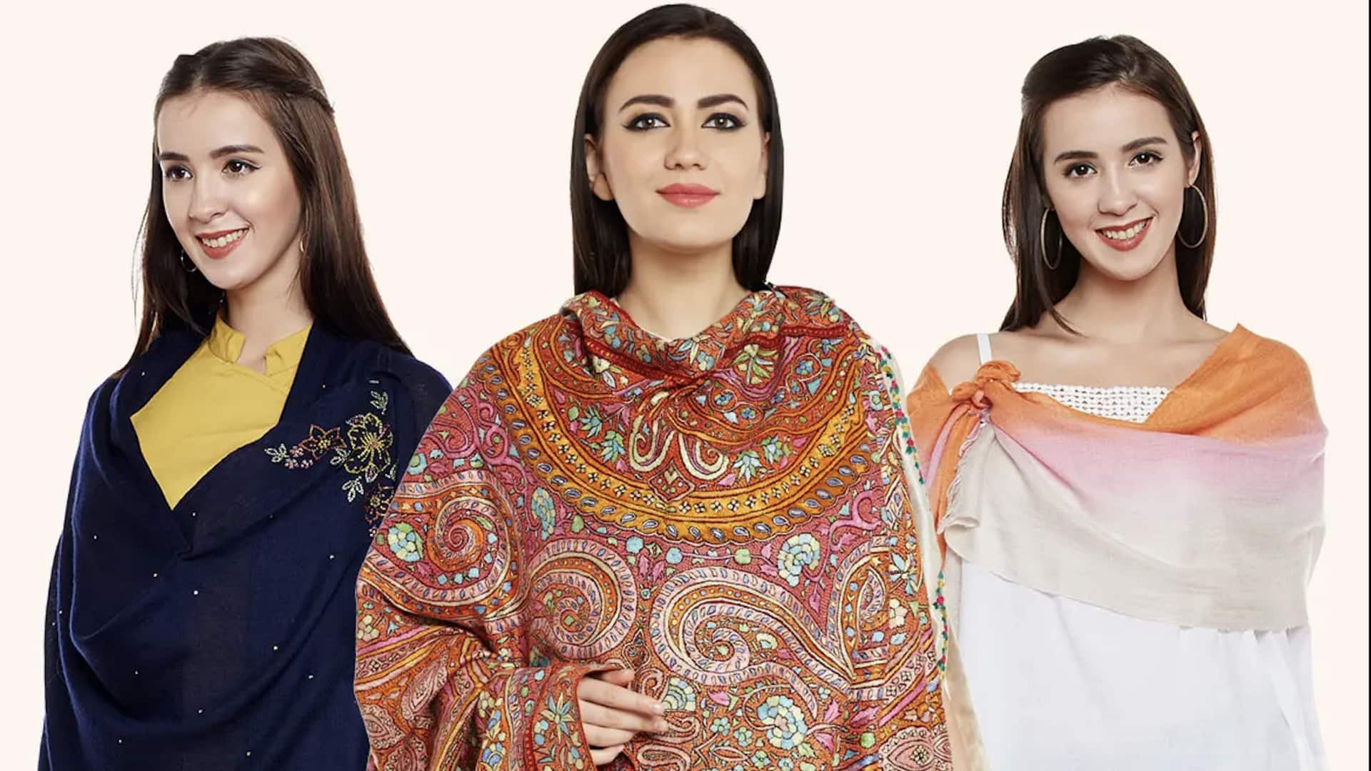 5 สไตล์แมตช์ผ้าคลุมคาชเมียร์อย่างลงตัว