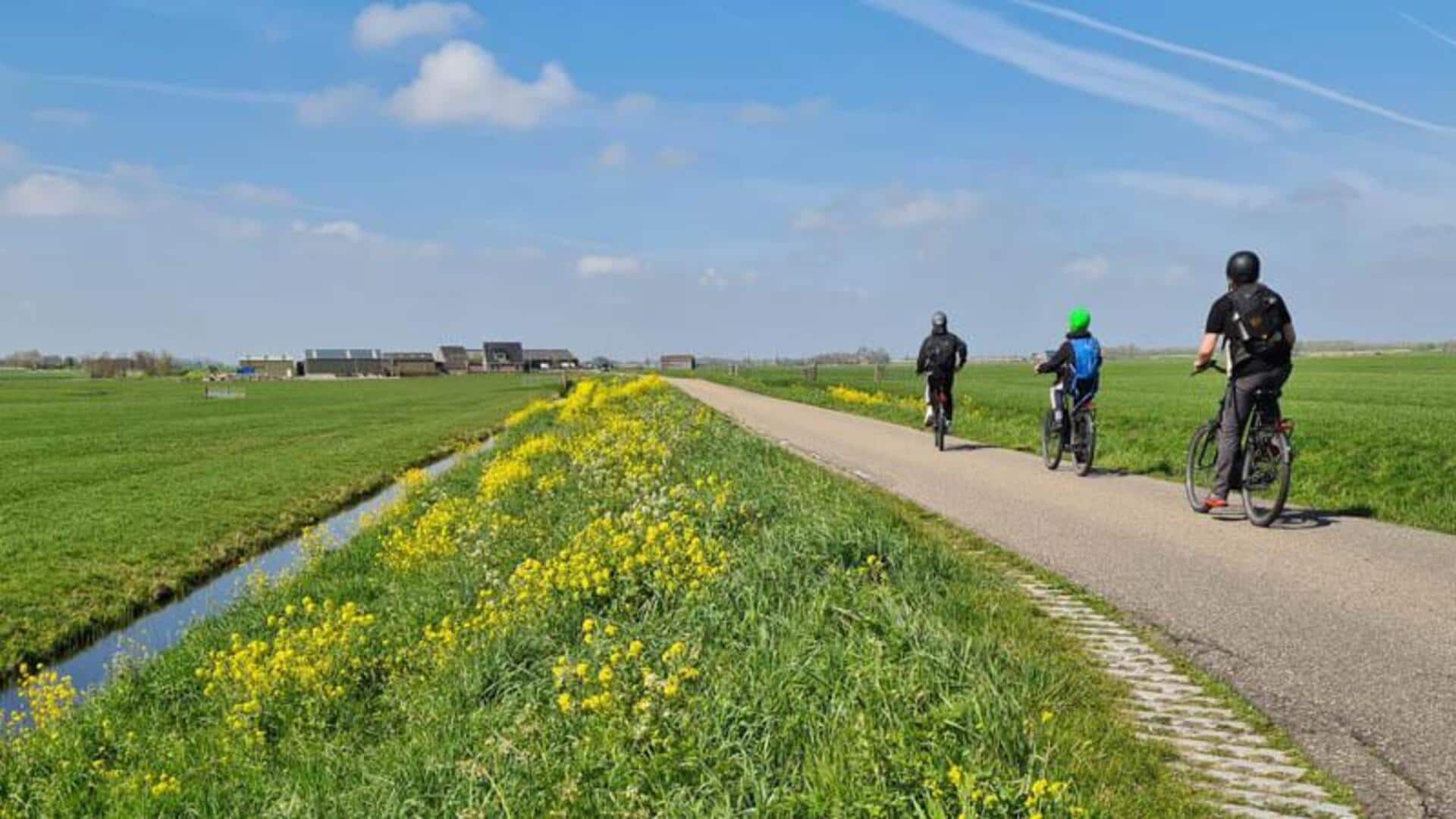 เส้นทางจักรยานในเนเธอร์แลนด์ที่ไม่ควรพลาด
