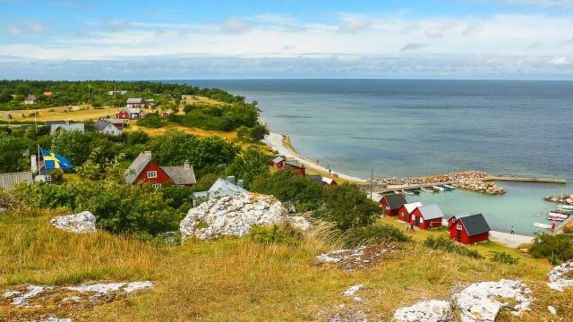 สำรวจหมู่เกาะชายฝั่งที่เงียบสงบของสวีเดน