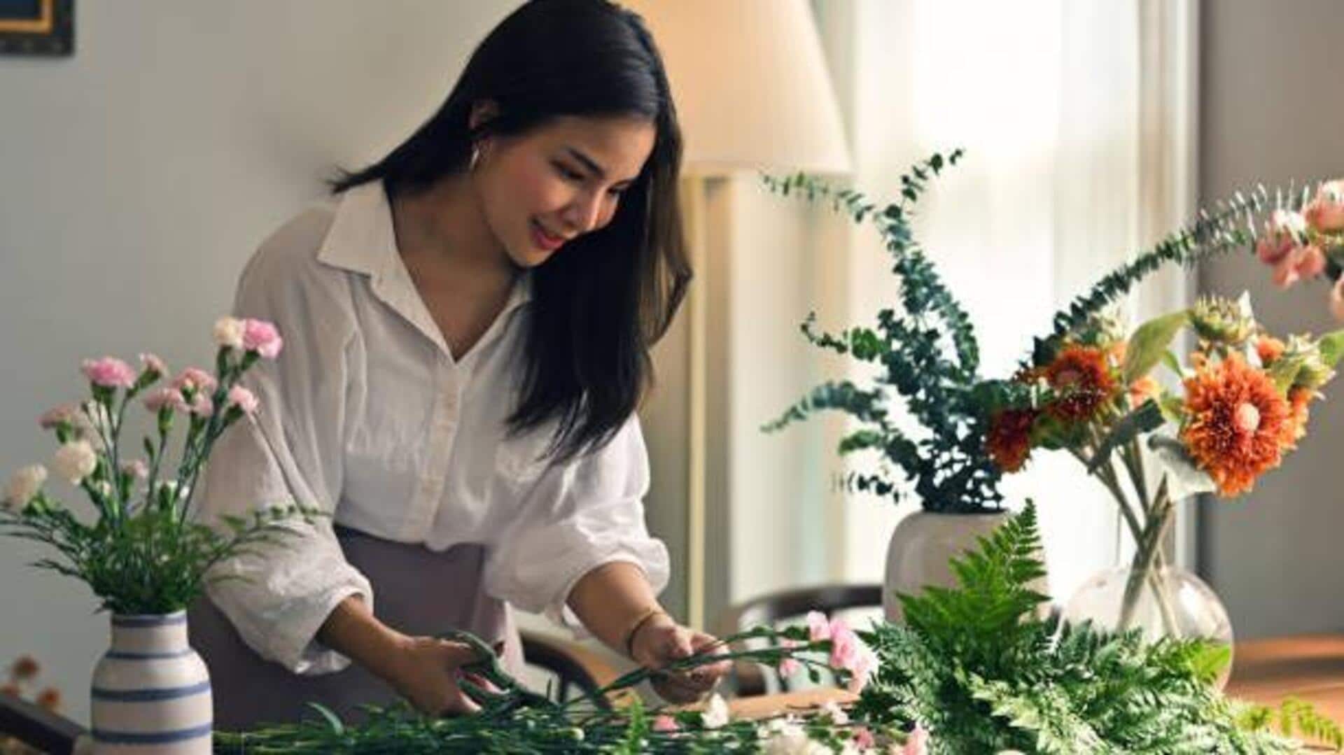 การจัดดอกไม้: 5 เทคนิคเพิ่มสมาธิและประสิทธิภาพ