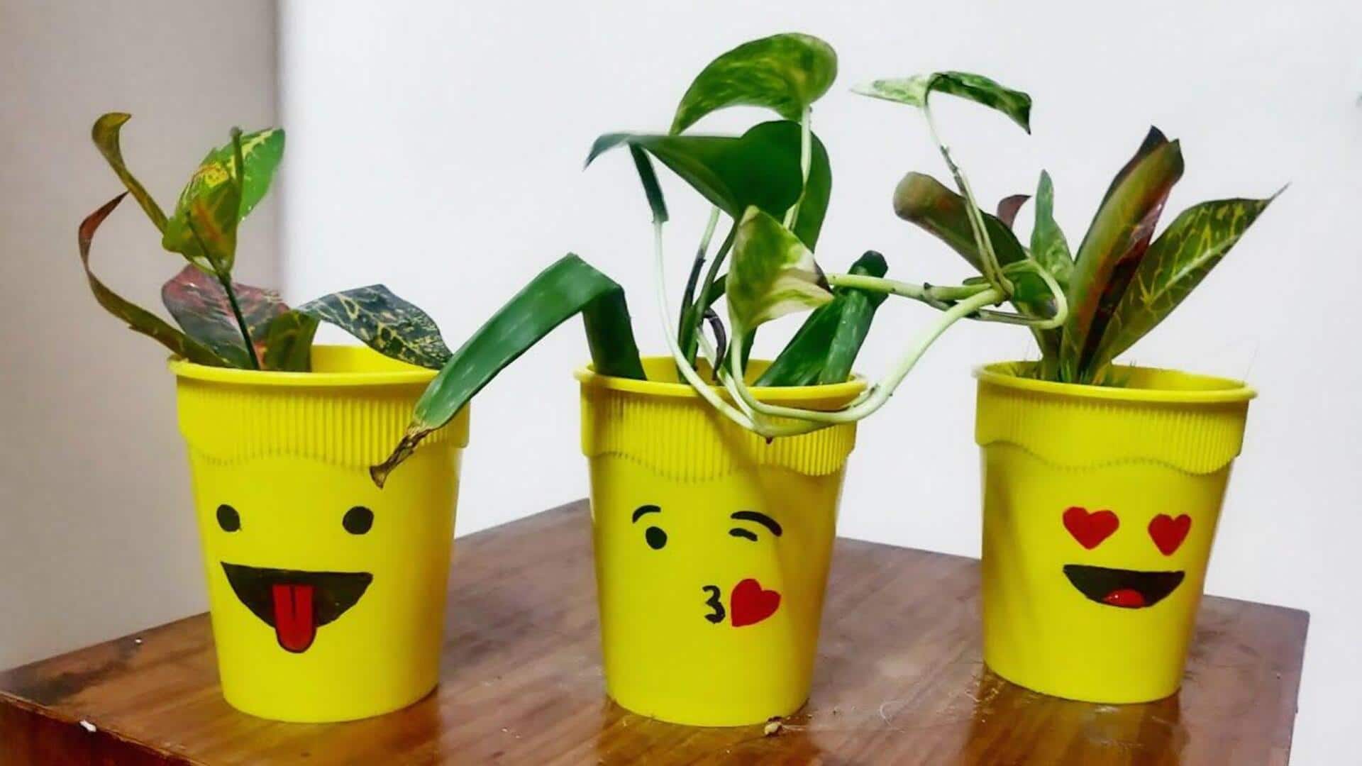 รีไซเคิลถ้วยบะหมี่สำเร็จรูปให้กลายเป็นของใช้สุดคุ้ม