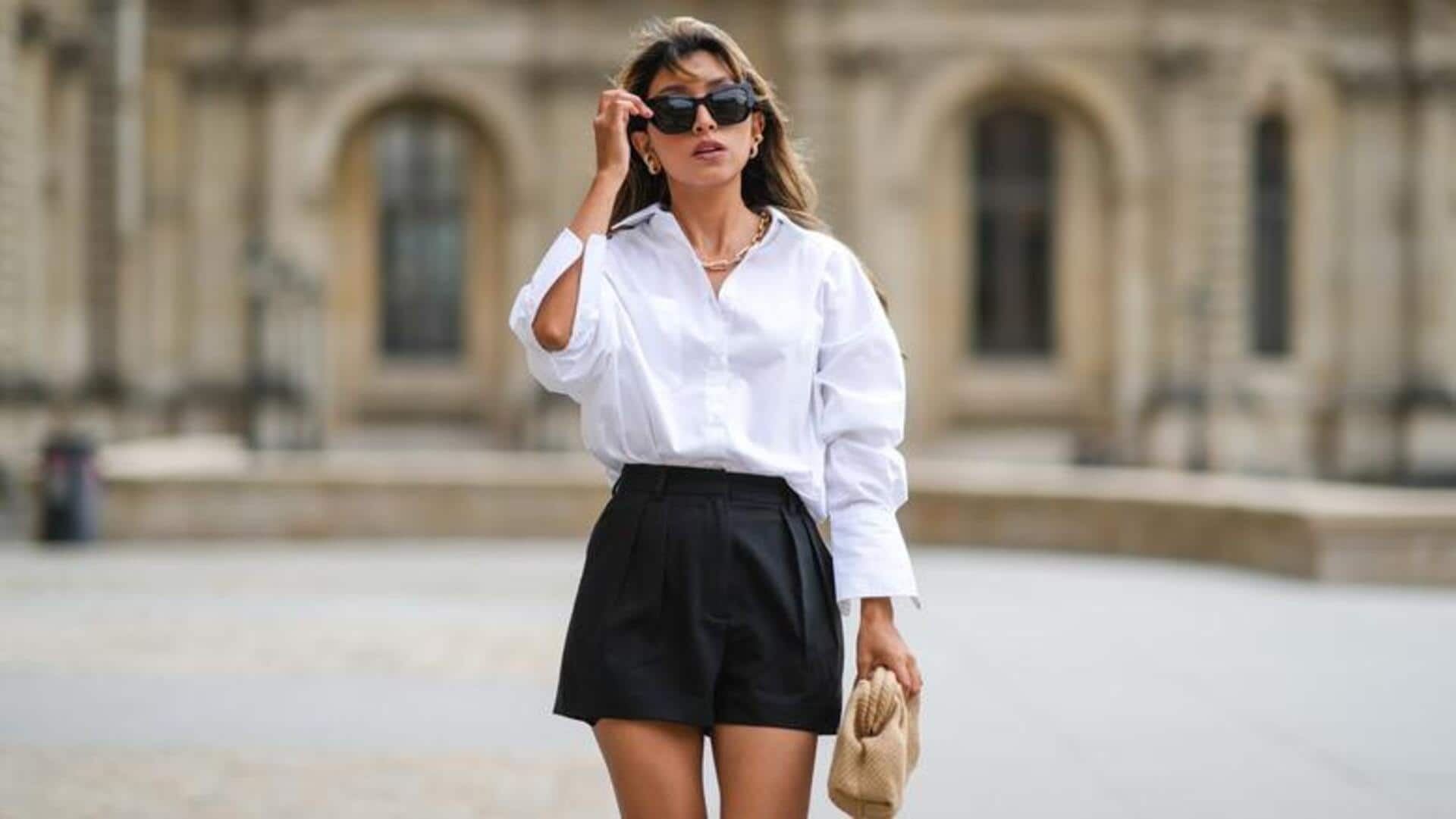 5 สไตล์ที่เข้ากันได้ดีกับกางเกงขาสั้นจีบหน้า