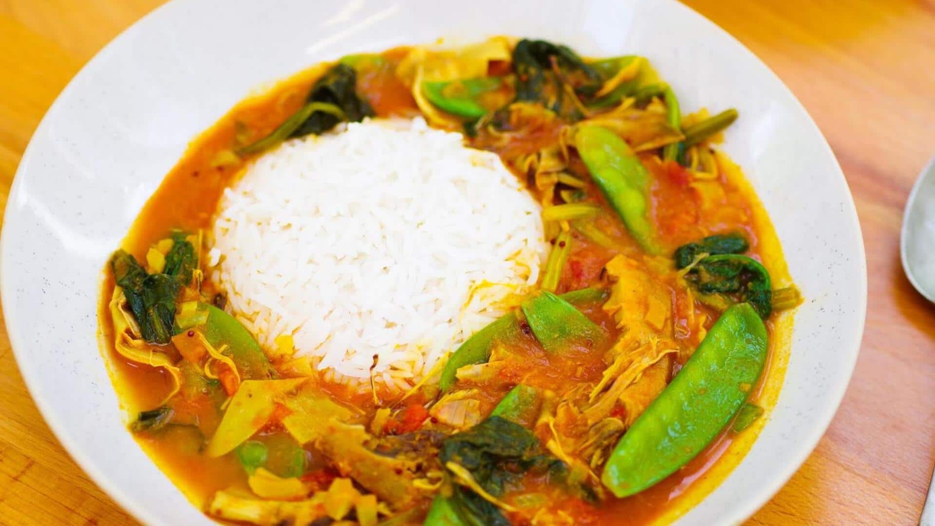 แกงเขียวหวานดอกกล้วย เมนูเด็ดที่คุณต้องลอง