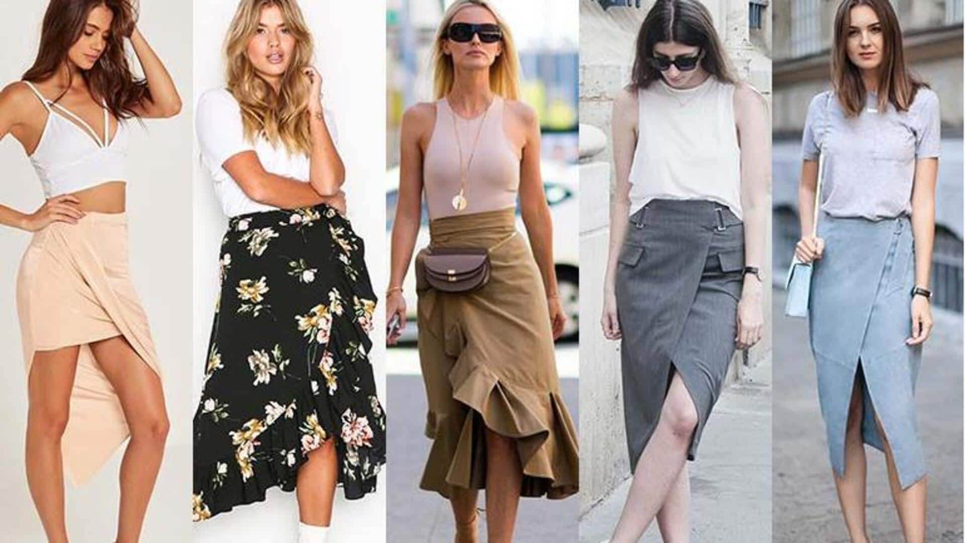 5 สไตล์แมตช์กระโปรงพันให้ดูชิค