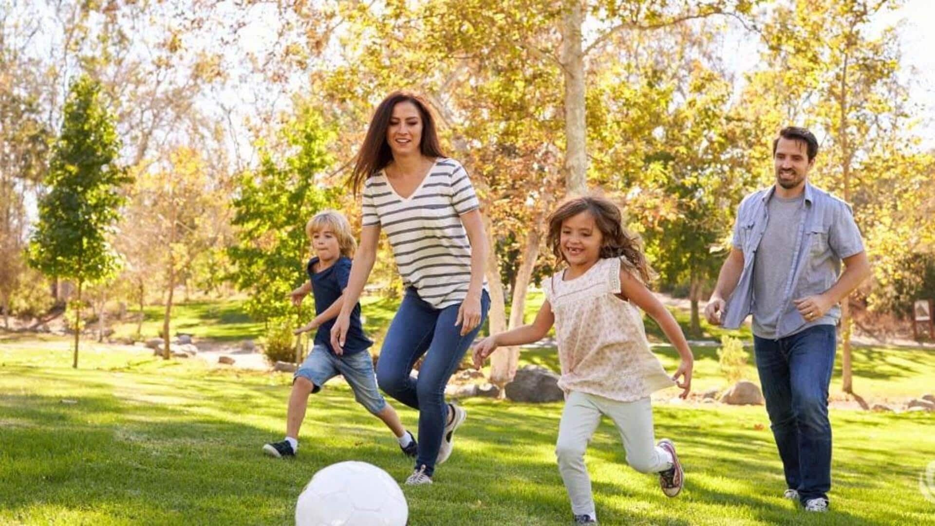 เพิ่มความสนุกในครอบครัวผ่านเกมกลางแจ้ง