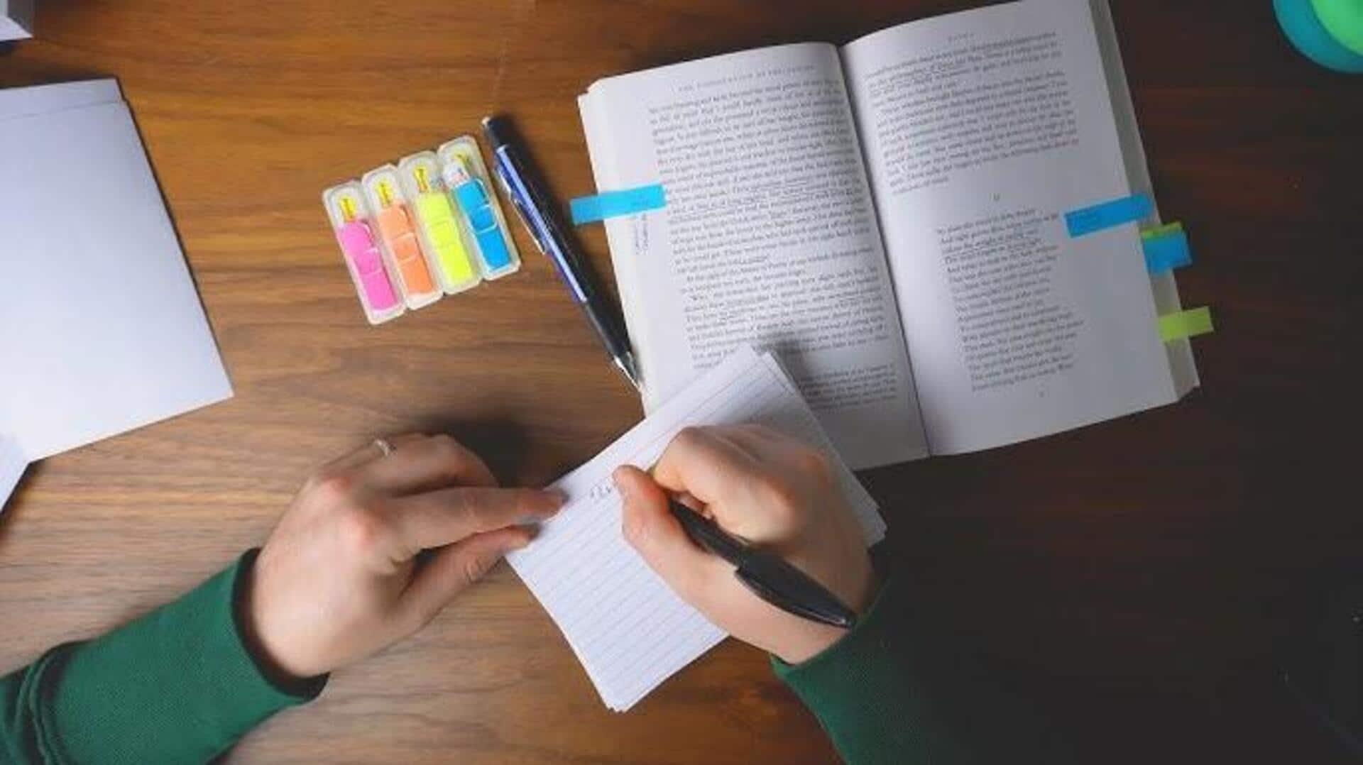 5 วิธีปรับปรุงนิสัยการอ่านด้วยการจดบันทึกอย่างมีประสิทธิผล