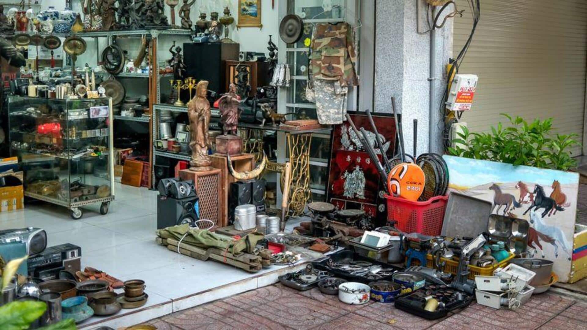 ปรับปรุงเฟอร์นิเจอร์ร้านมือสองอย่างประหยัด
