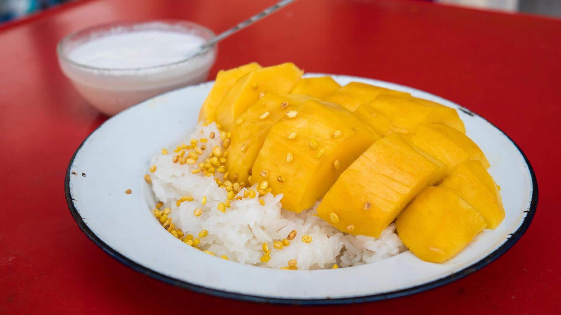 ข้าวเหนียวมะม่วงหวานฉ่ำ เมนูไทยทำง่าย อร่อยจริง