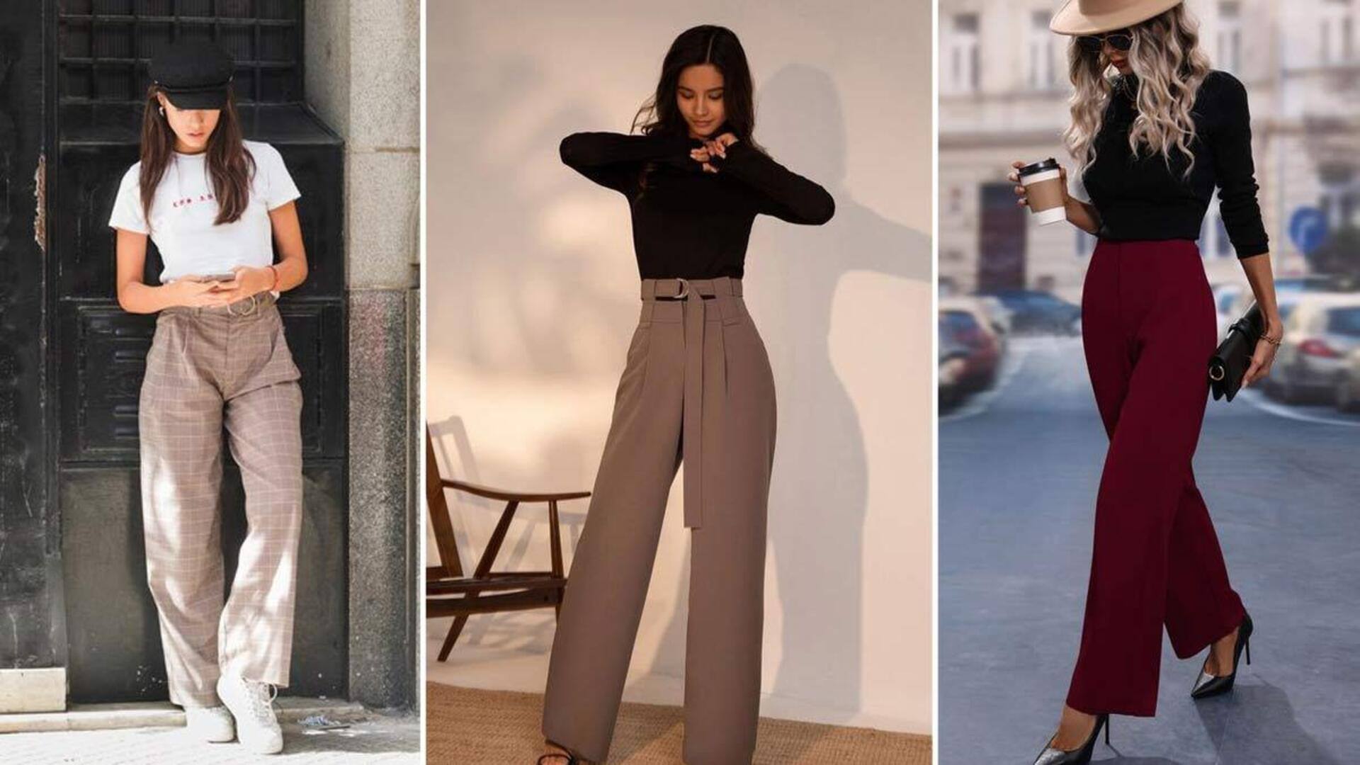 5 สไตล์แมตช์กางเกงเอวสูงได้ลงตัว