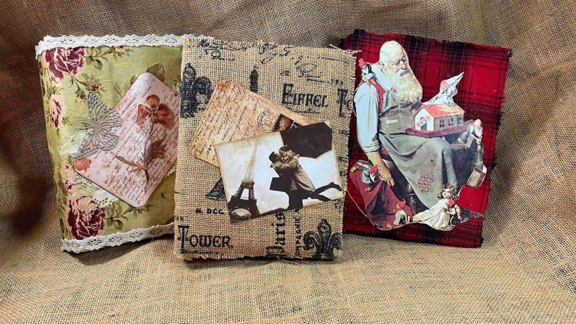 ไอเดียรีไซเคิล: เปลี่ยนอัลบั้มภาพเก่าเป็นของใช้สุดประหยัด