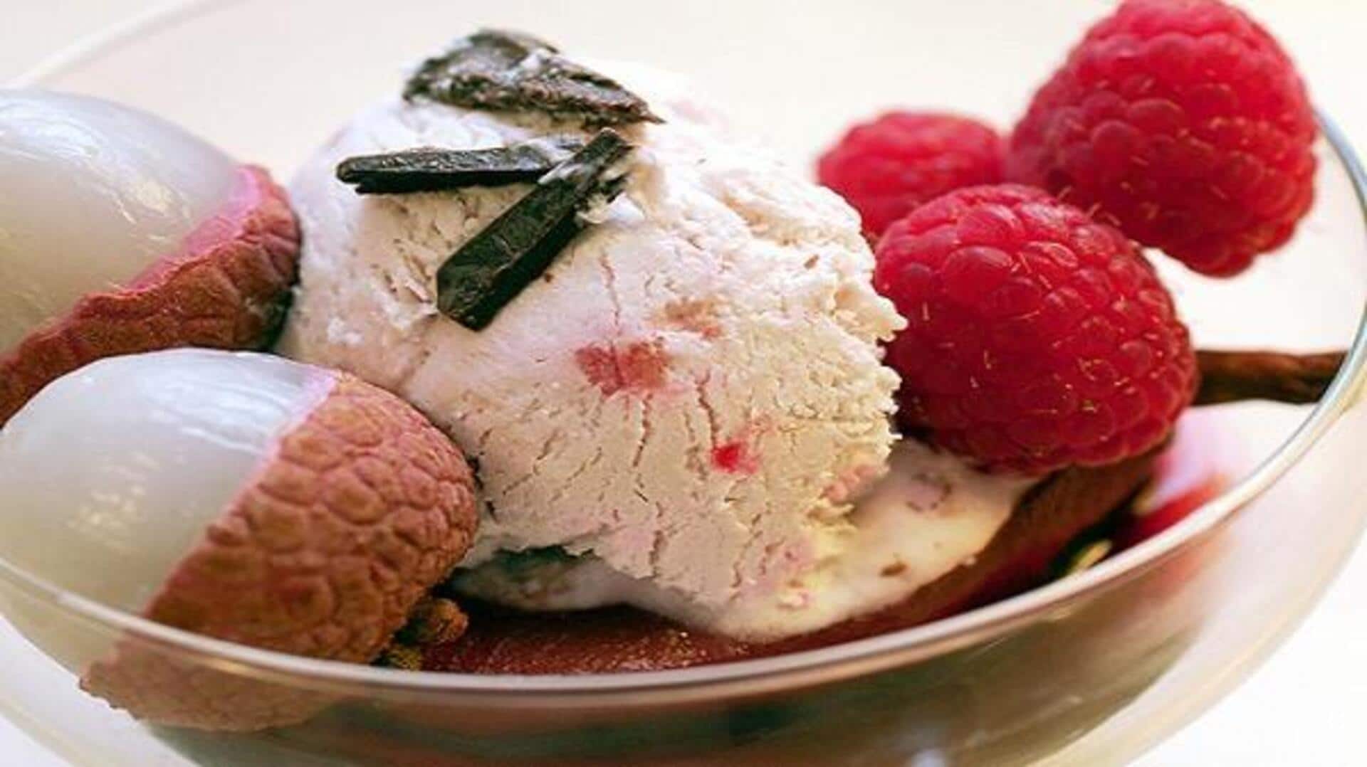 ไอศกรีมลิ้นจี่โฮมเมด แสนอร่อย ทำง่ายได้ที่บ้าน ไอศกรีมลิ้นจี่โฮมเมด แสนอร่อย ทำง่ายได้ที่บ้าน