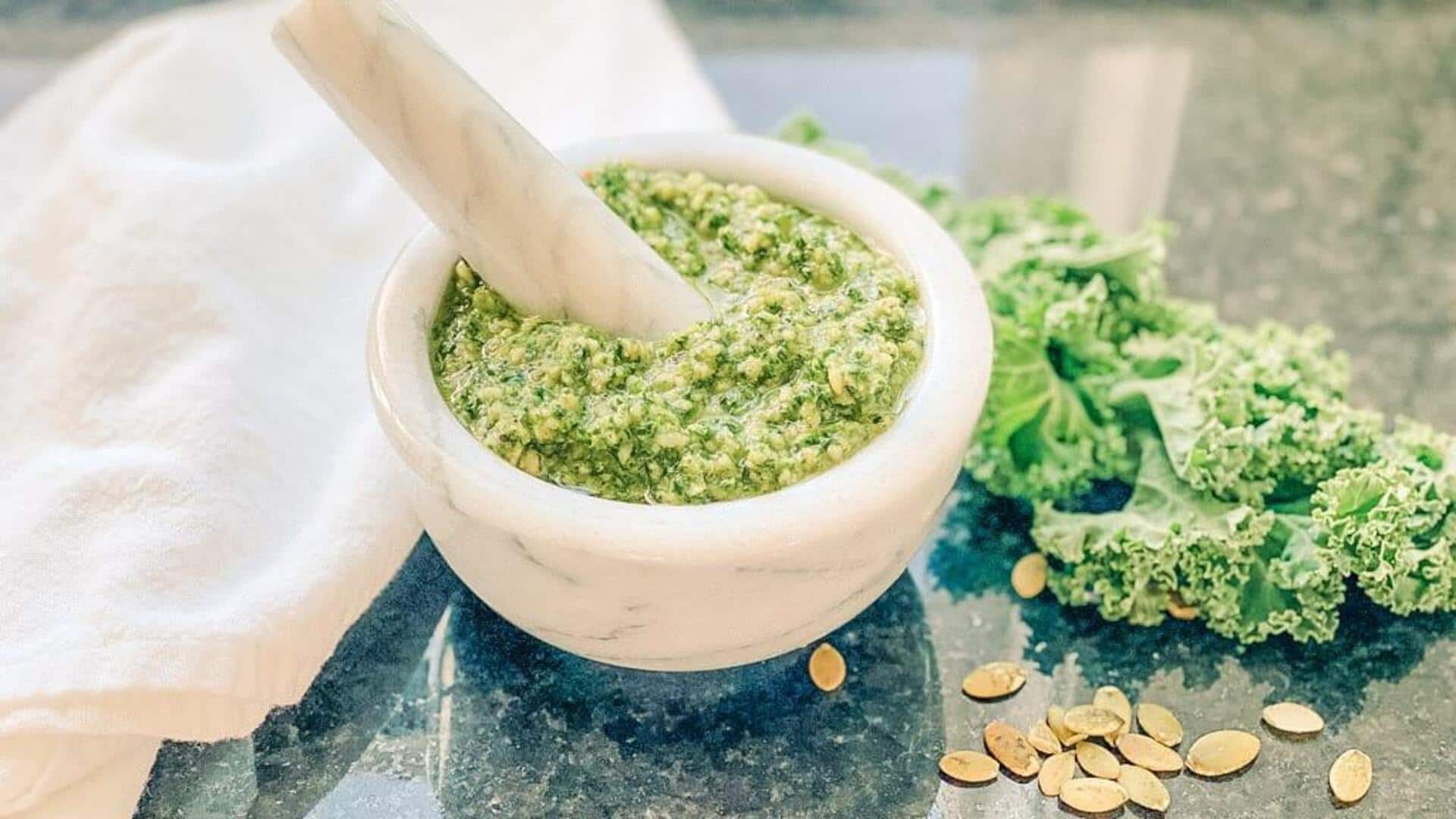 รสชาติใหม่จากครัวฟิวชั่น: พริกไทยดำคั่วกับเพสโต้เมล็ดฟักทอง