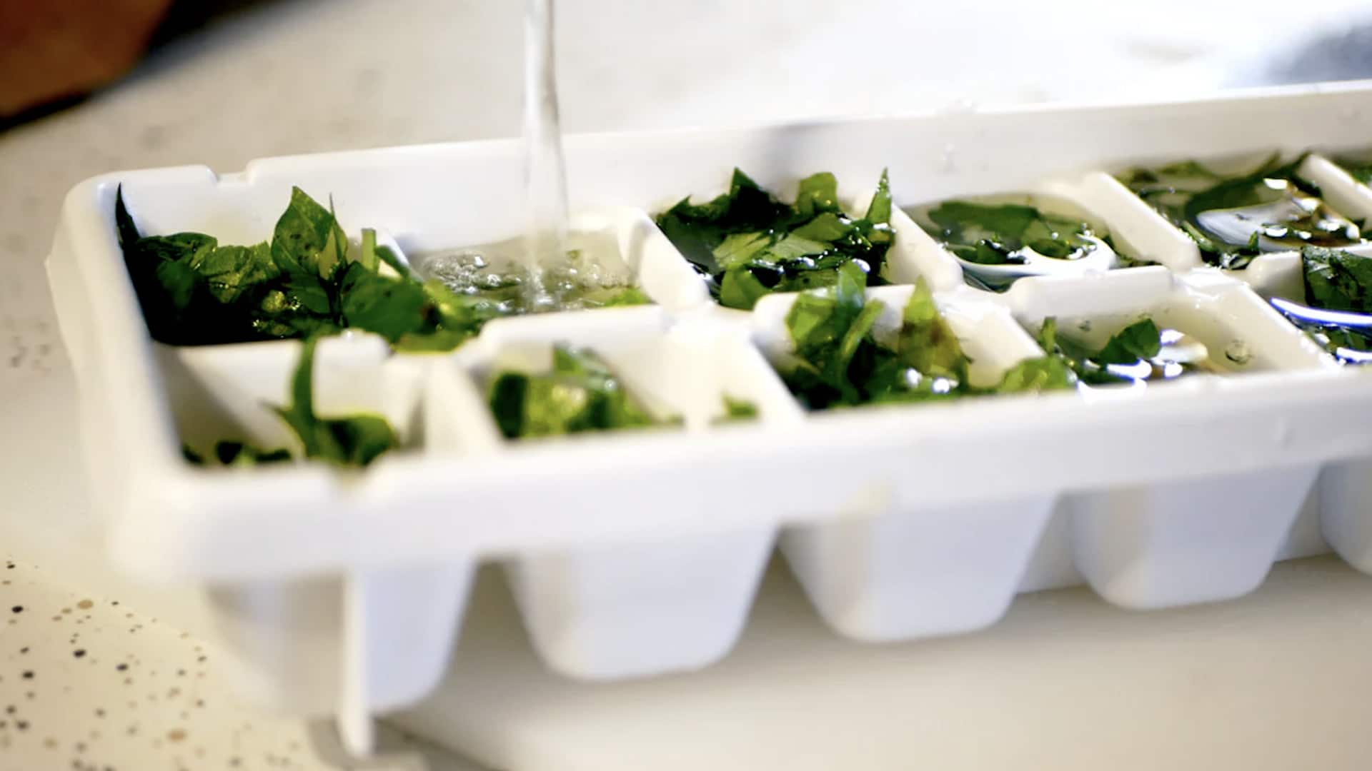 เคล็ดลับเก็บสมุนไพรในถาดน้ำแข็งให้สดใหม่ยาวนาน