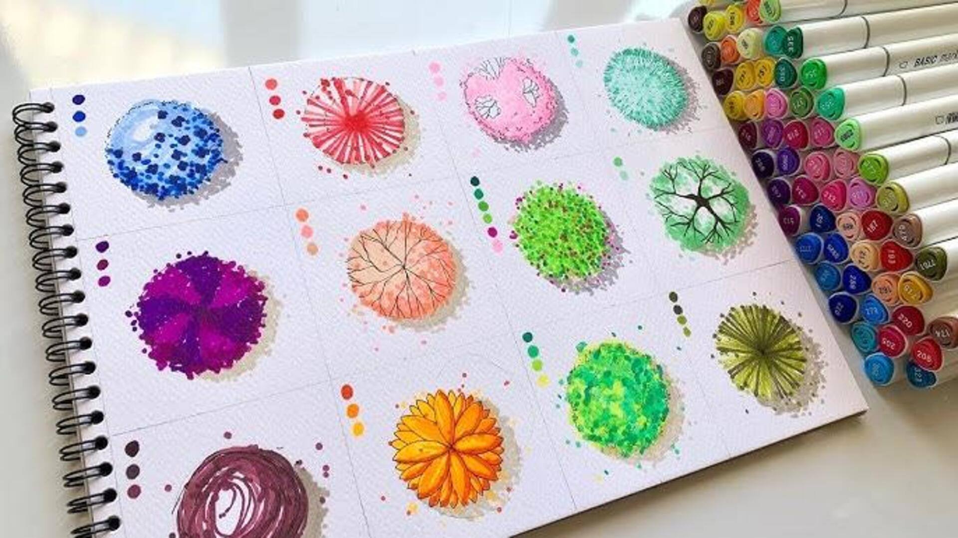 5 วิธีผ่อนคลายจิตใจด้วยการวาดภาพแบบง่ายๆ