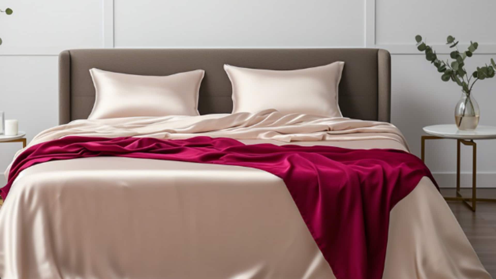 5 วิธีเพิ่มอารมณ์ด้วยผ้าปูที่นอนไหม