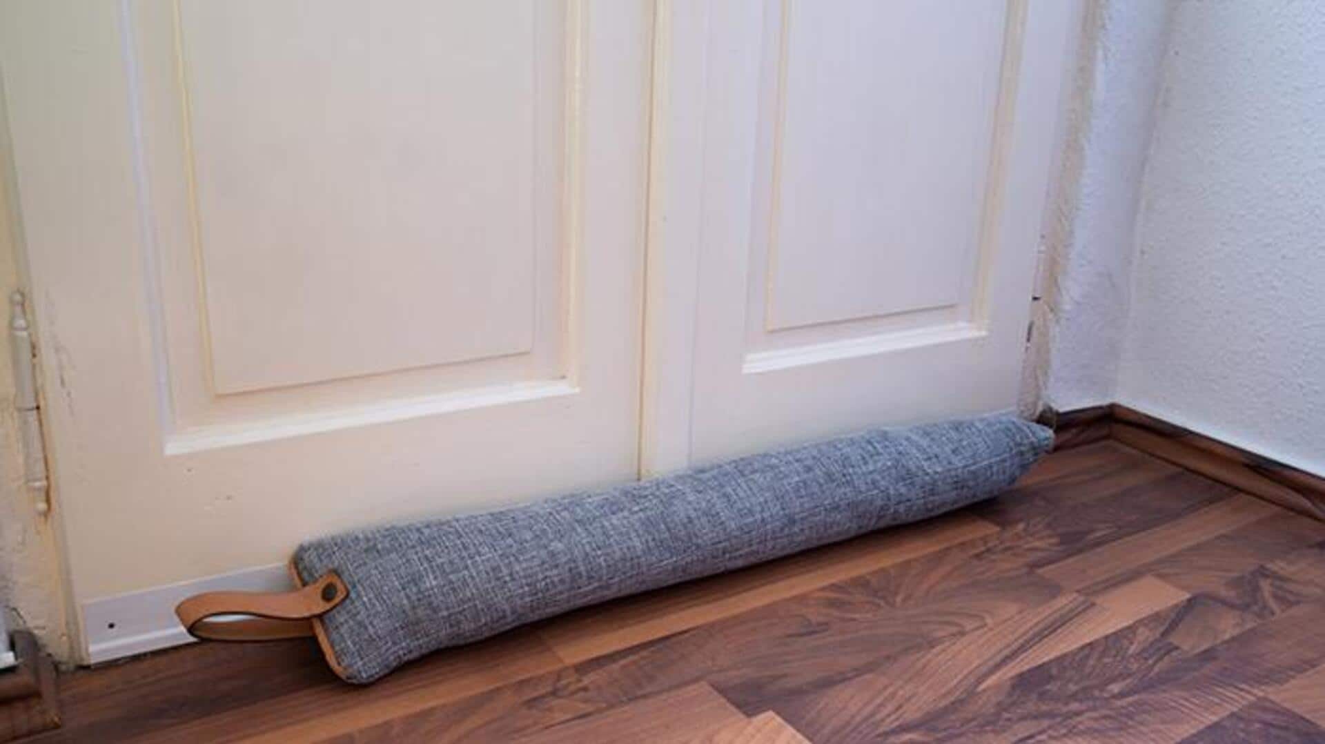 เทคนิคป้องกันลมรั่วจากกรอบประตูแบบประหยัดงบ