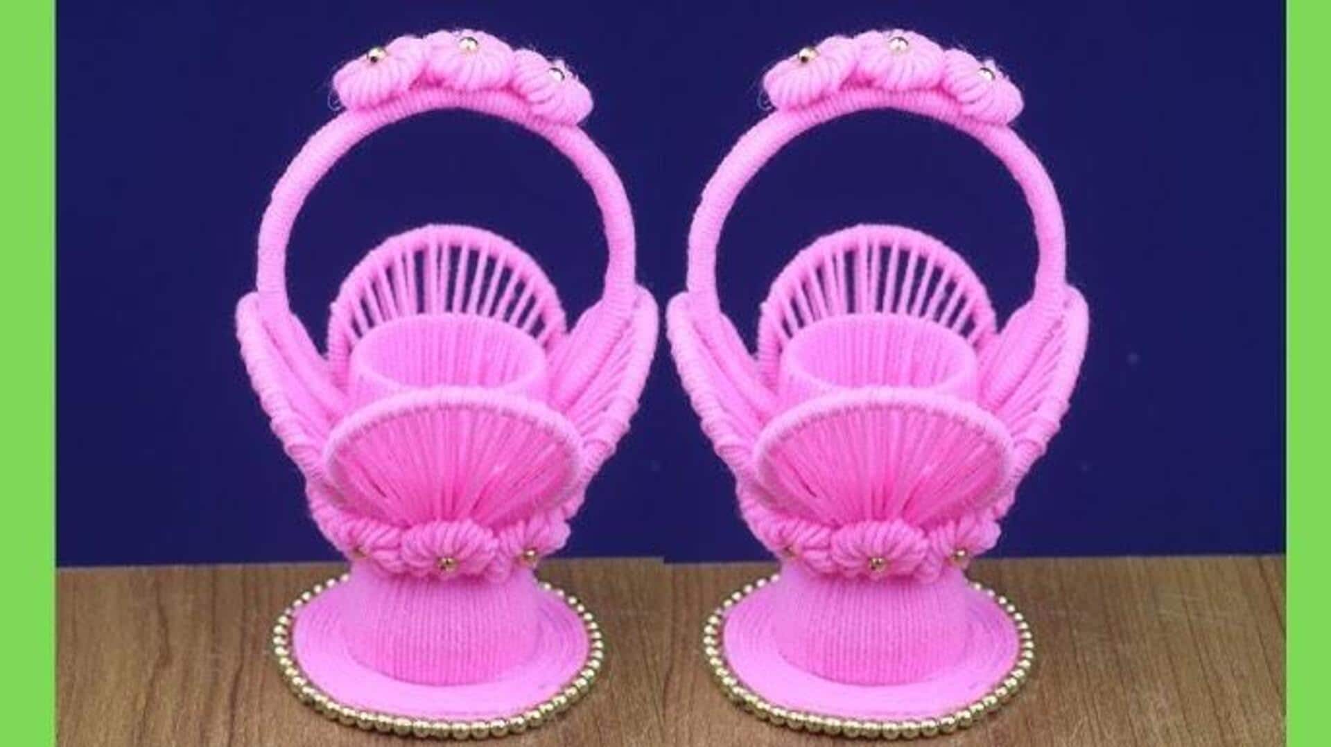 ขวดพลาสติกกลายเป็นที่จัดระเบียบสุดคุ้ม