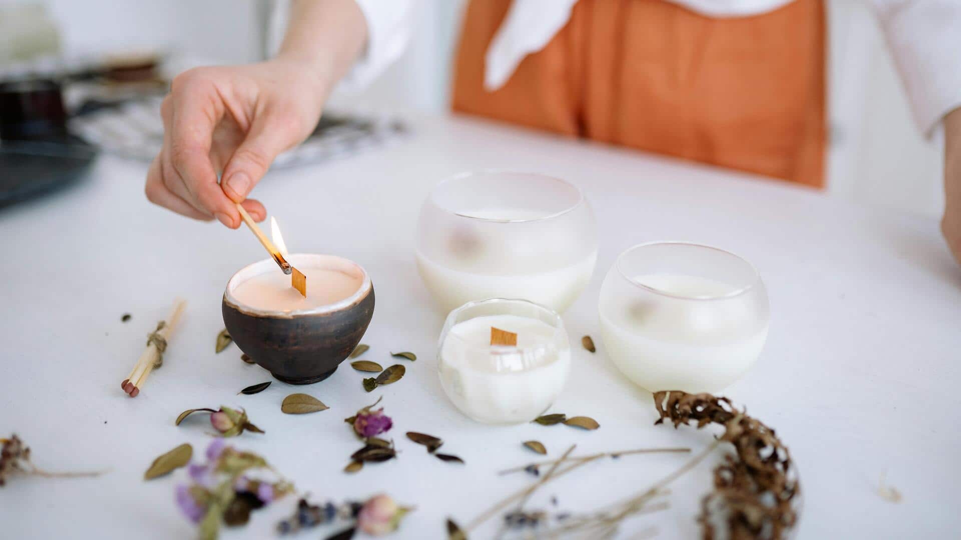 สร้างสรรค์จินตนาการด้วยการทำเทียน