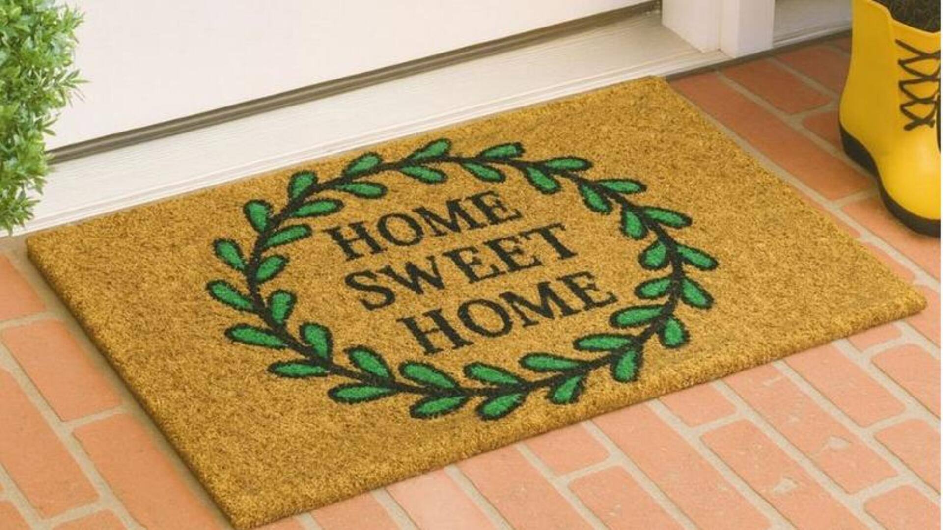 ใช้เช็ดเท้าในบ้าน: 5 นิสัยเล็กๆ ที่สร้างผลลัพธ์น่าทึ่ง