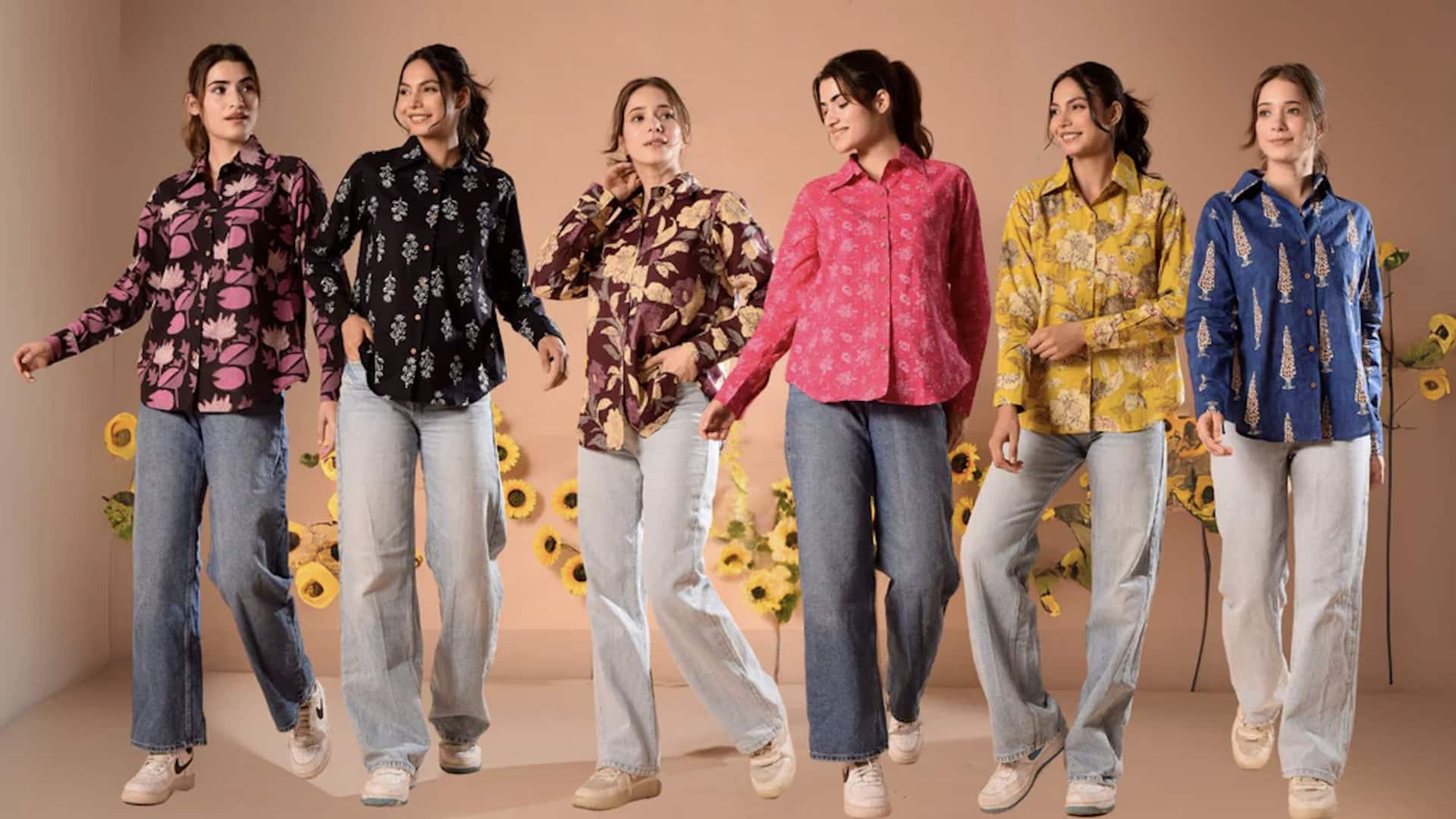 5 ลุคแฟชั่นที่เข้ากับเสื้อดอกไม้ได้อย่างลงตัว