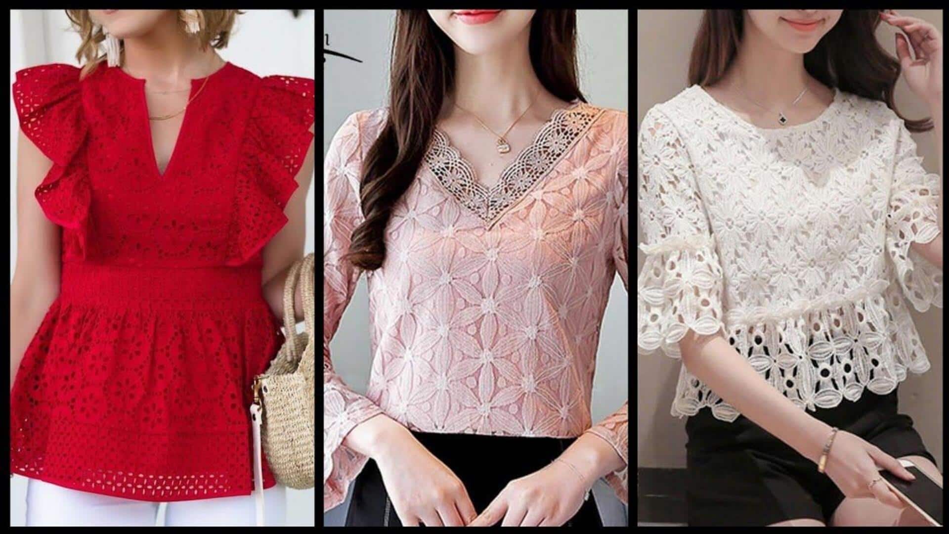 5 สไตล์การแต่งตัวที่เข้ากับเสื้อเบลาส์ลูกไม้