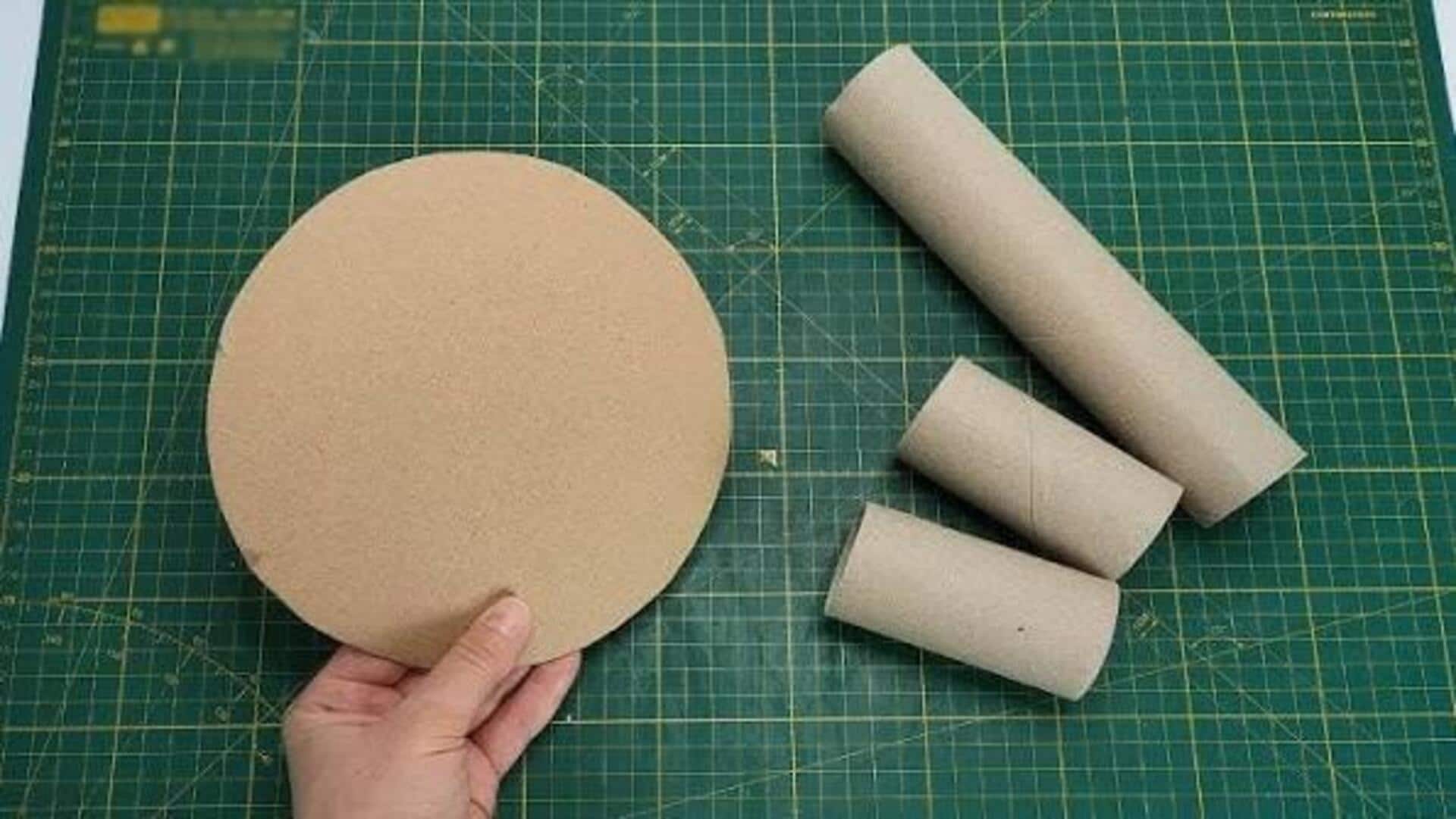 สร้างที่ใส่เทียนจากของใช้ในบ้านแบบประหยัด