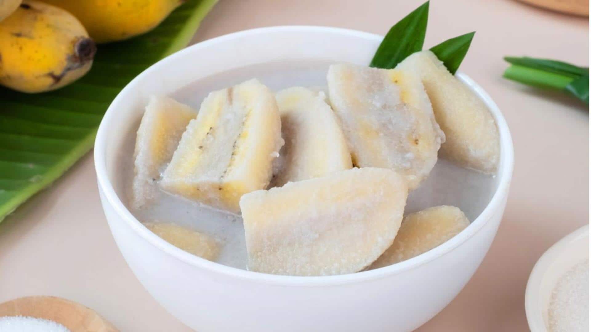 กล้วยบวชชีทอด ทำง่าย อร่อยไม่เหมือนใคร