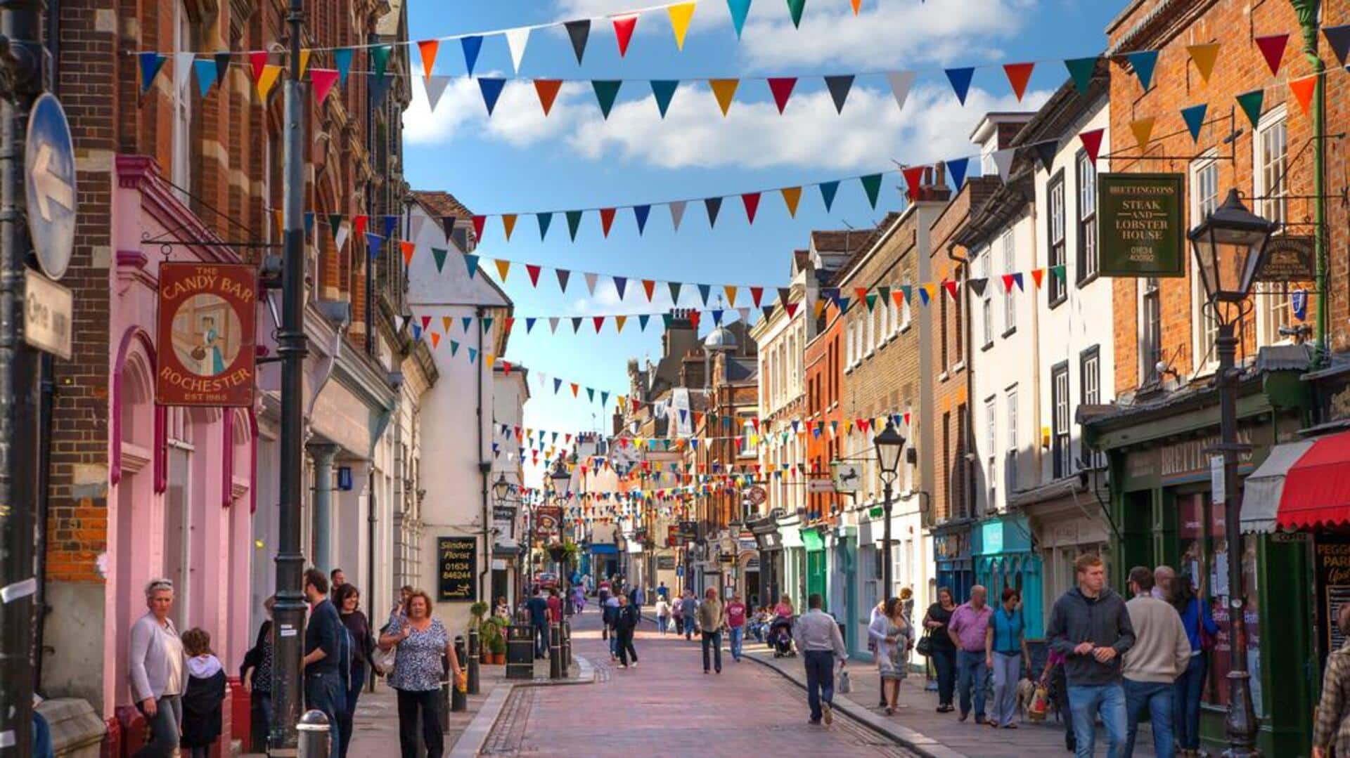 เมืองตลาดยุคกลางอันงดงามของอังกฤษ