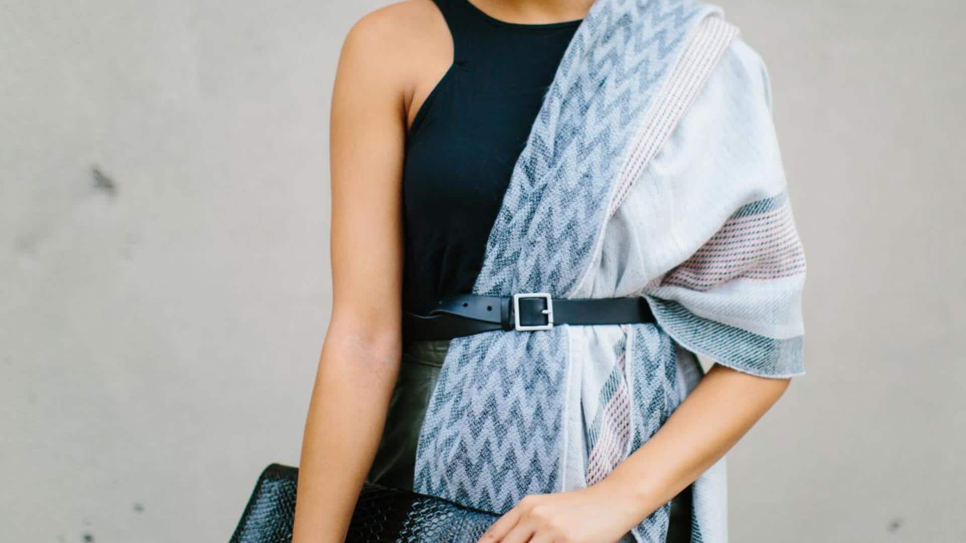 5 สไตล์การแต่งตัวด้วยเสื้อโค้ท เข็มขัด และผ้าพันคอ