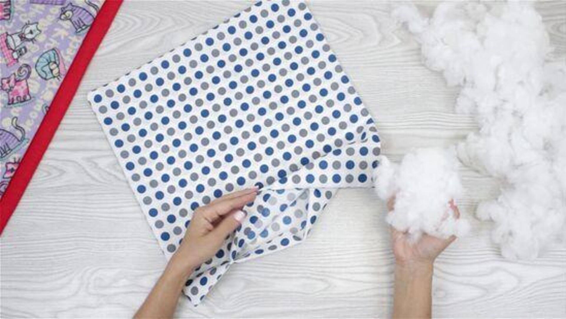 DIY หมอนใหม่จากวัสดุหาง่าย 5 ชนิด DIY หมอนใหม่จากวัสดุหาง่าย 5 ชนิด