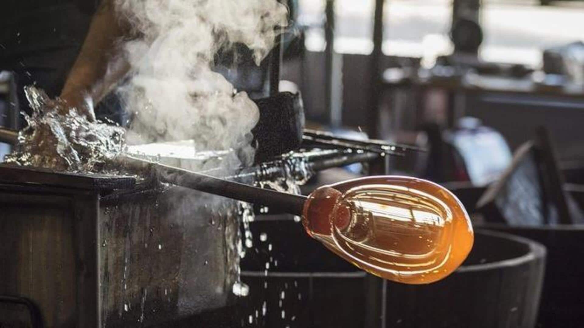 เมืองหลงใหลของการเป่าแก้วในสาธารณรัฐเช็ก