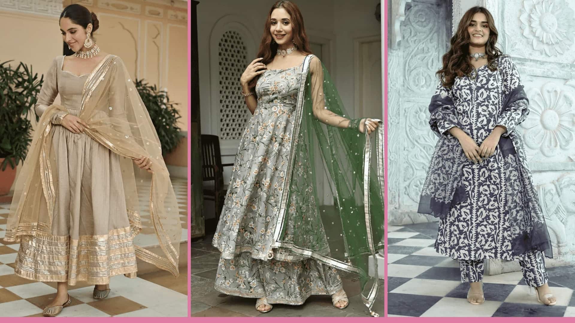 5 สไตล์แมตช์ชุดซัลวาร์คามีซให้ดูดีมีสไตล์ 